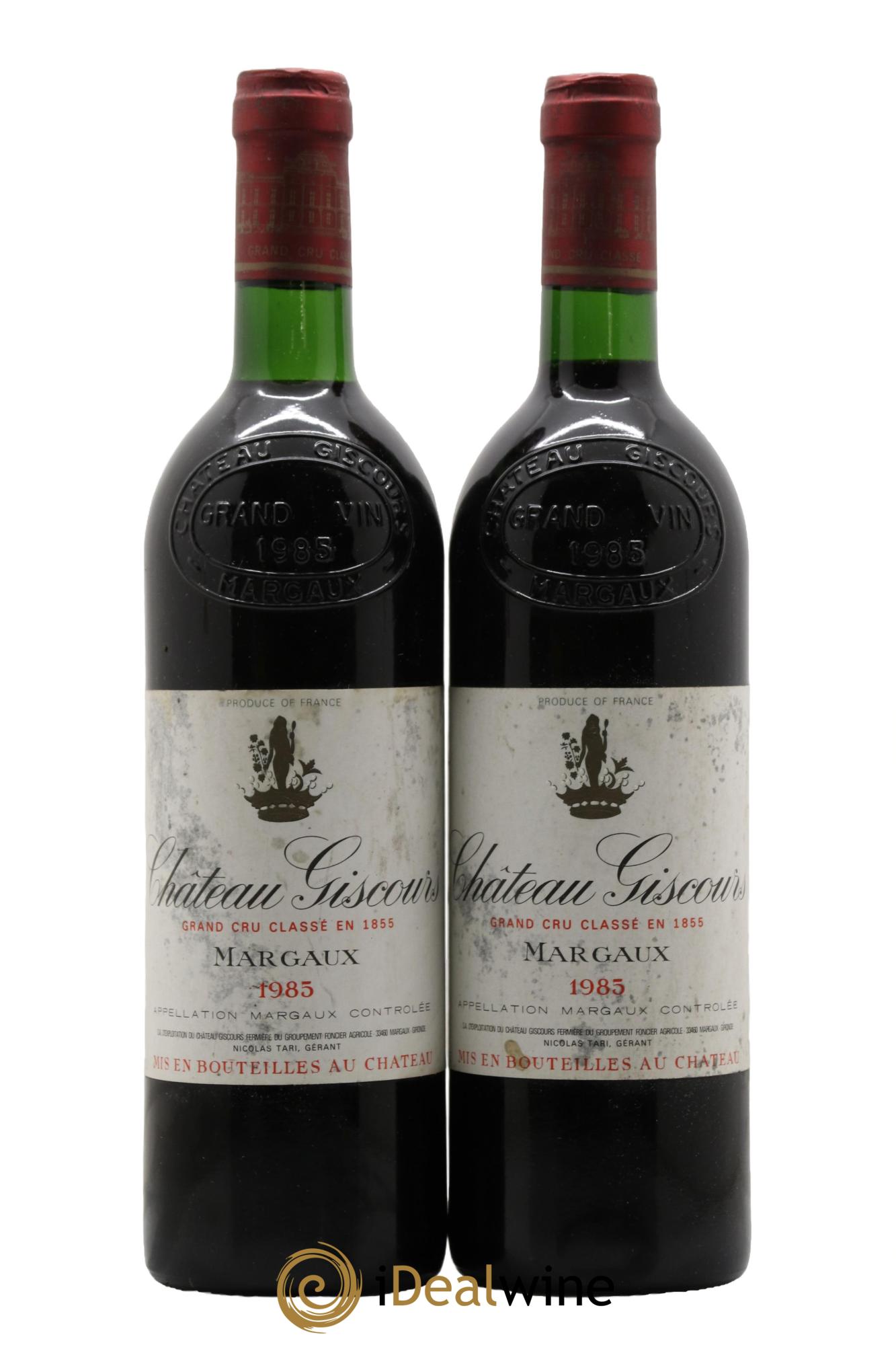 Château Giscours 3ème Grand Cru Classé 1985 - Posten von 2 Flaschen - 0