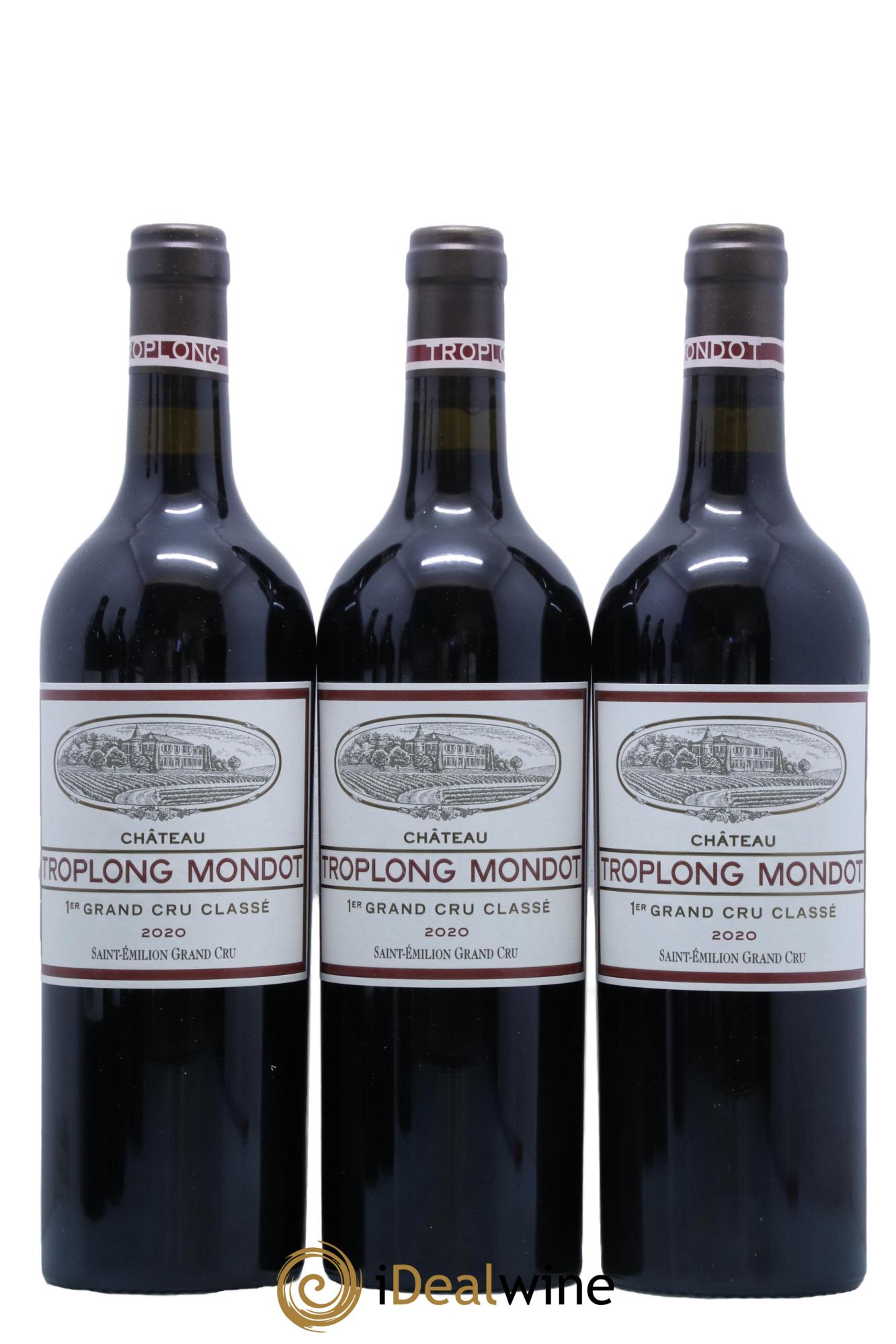 Château Troplong Mondot 1er Grand Cru Classé B 2020 - Lot de 6 bouteilles - 2