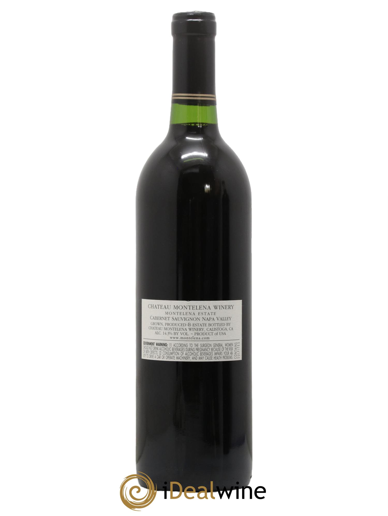 Napa Valley Cabernet Sauvignon Château Montelena Estate 2015 - Posten von 1 Flasche - 1