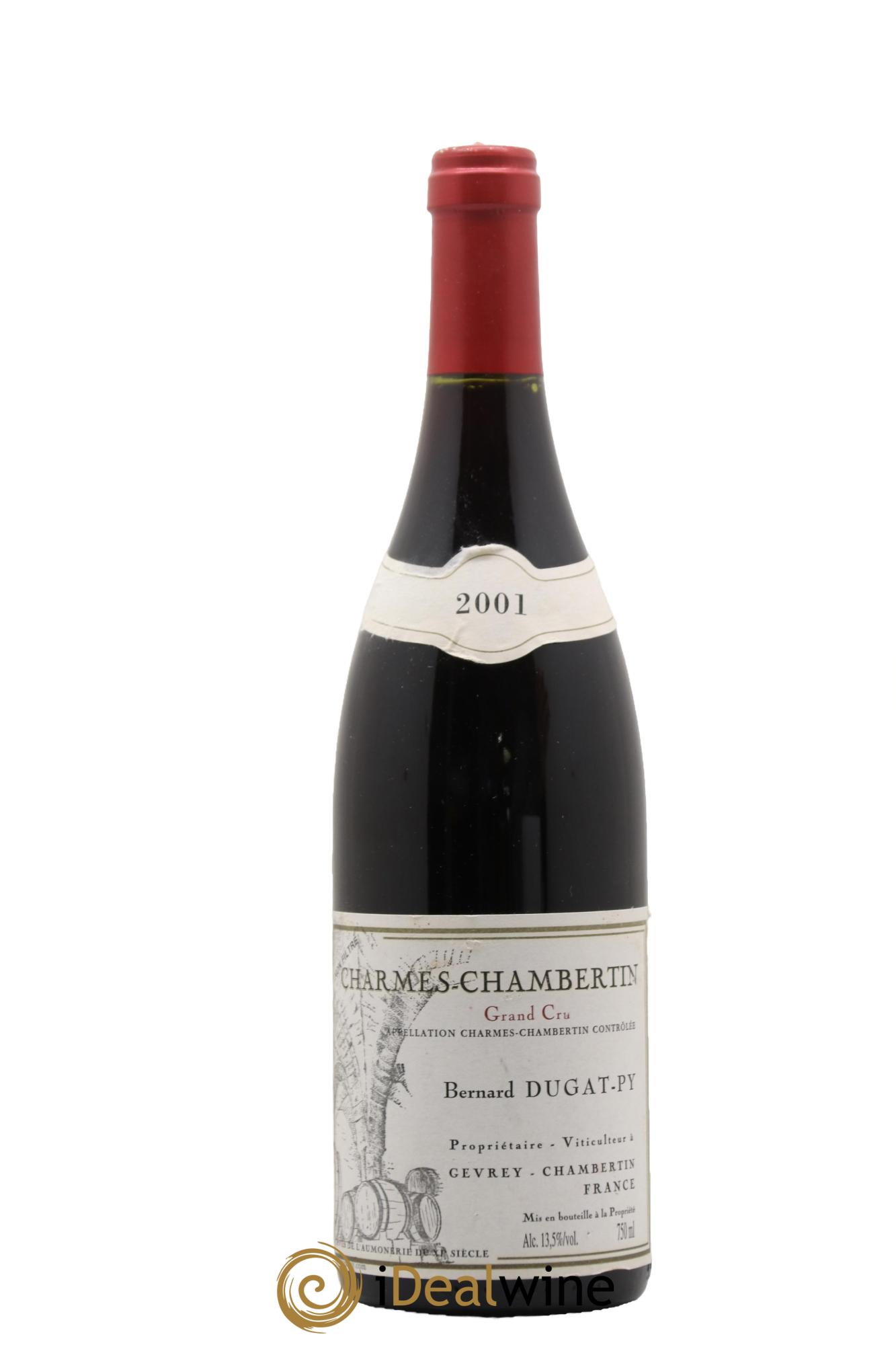 Charmes-Chambertin Grand Cru Dugat-Py 2001 - Posten von 1 Flasche - 0