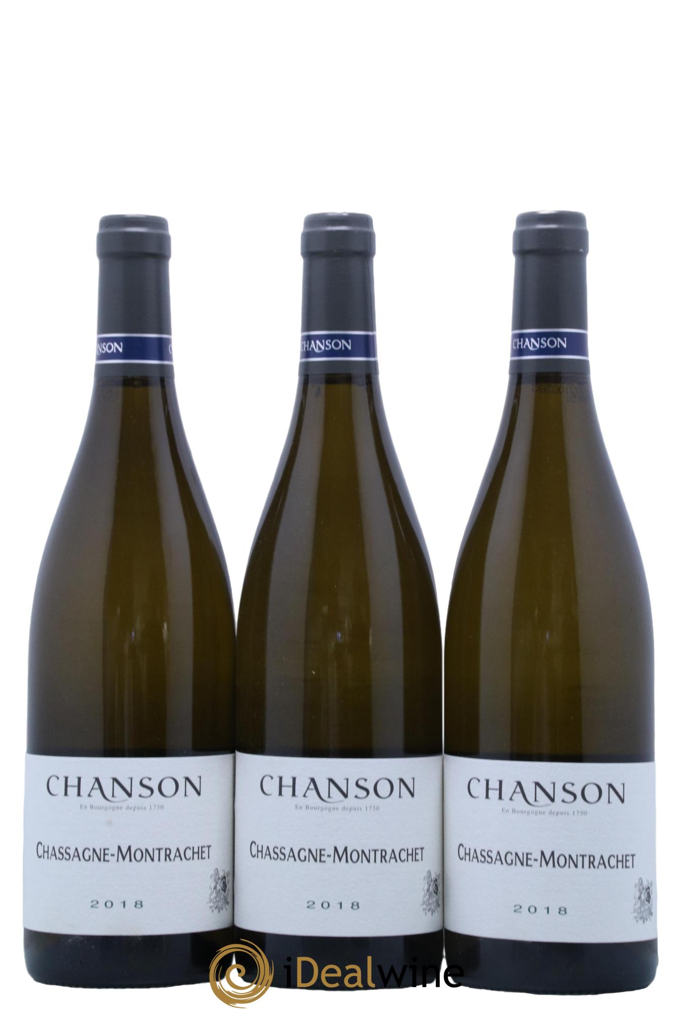 Chassagne-Montrachet Domaine Chanson 2018 - Lotto di 6 bottiglie - 1