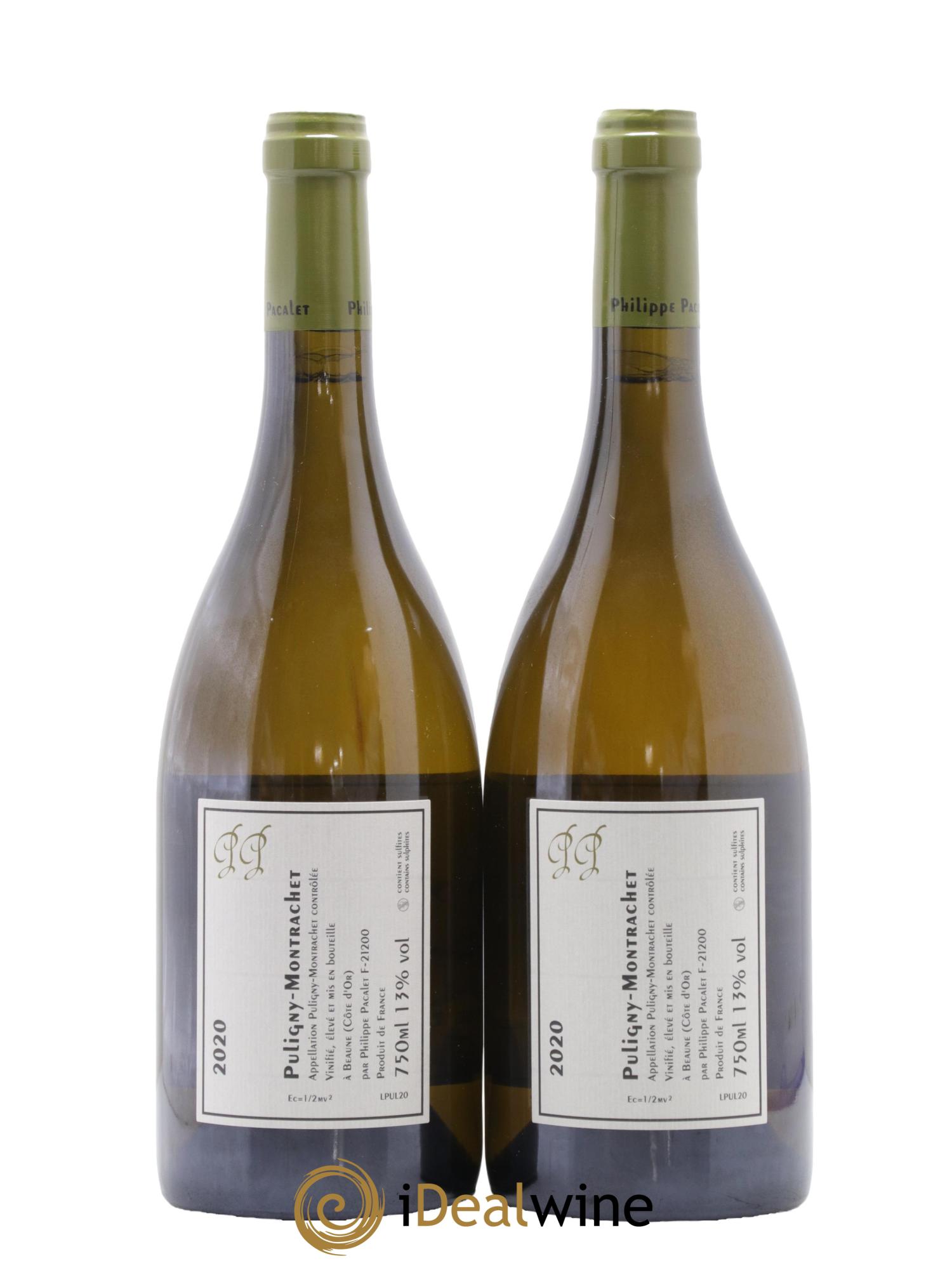 Puligny-Montrachet Philippe Pacalet 2020 - Lot de 2 bouteilles - 1