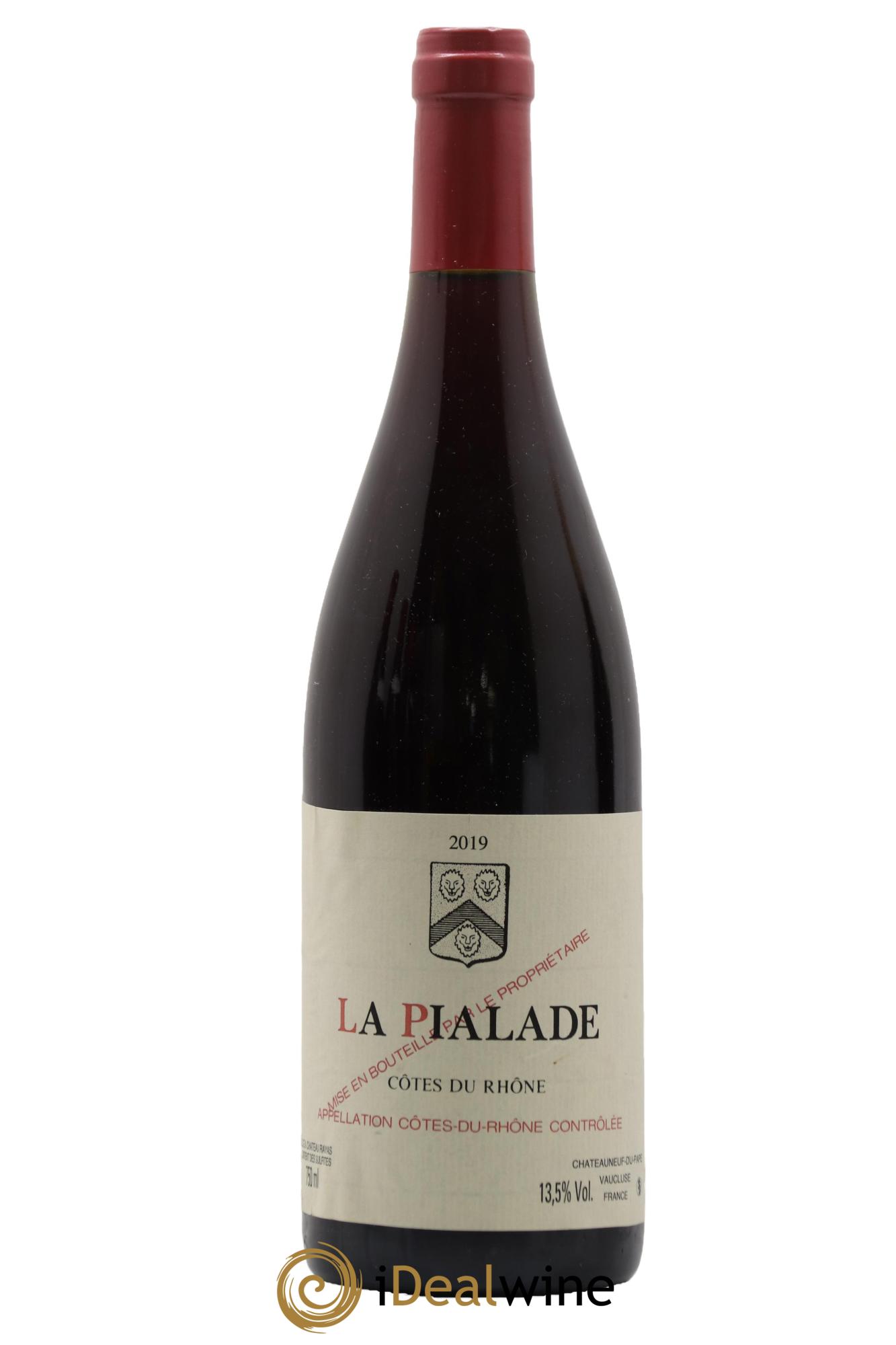 Côtes du Rhône La Pialade Emmanuel Reynaud 2019 - Lot de 1 bouteille - 0