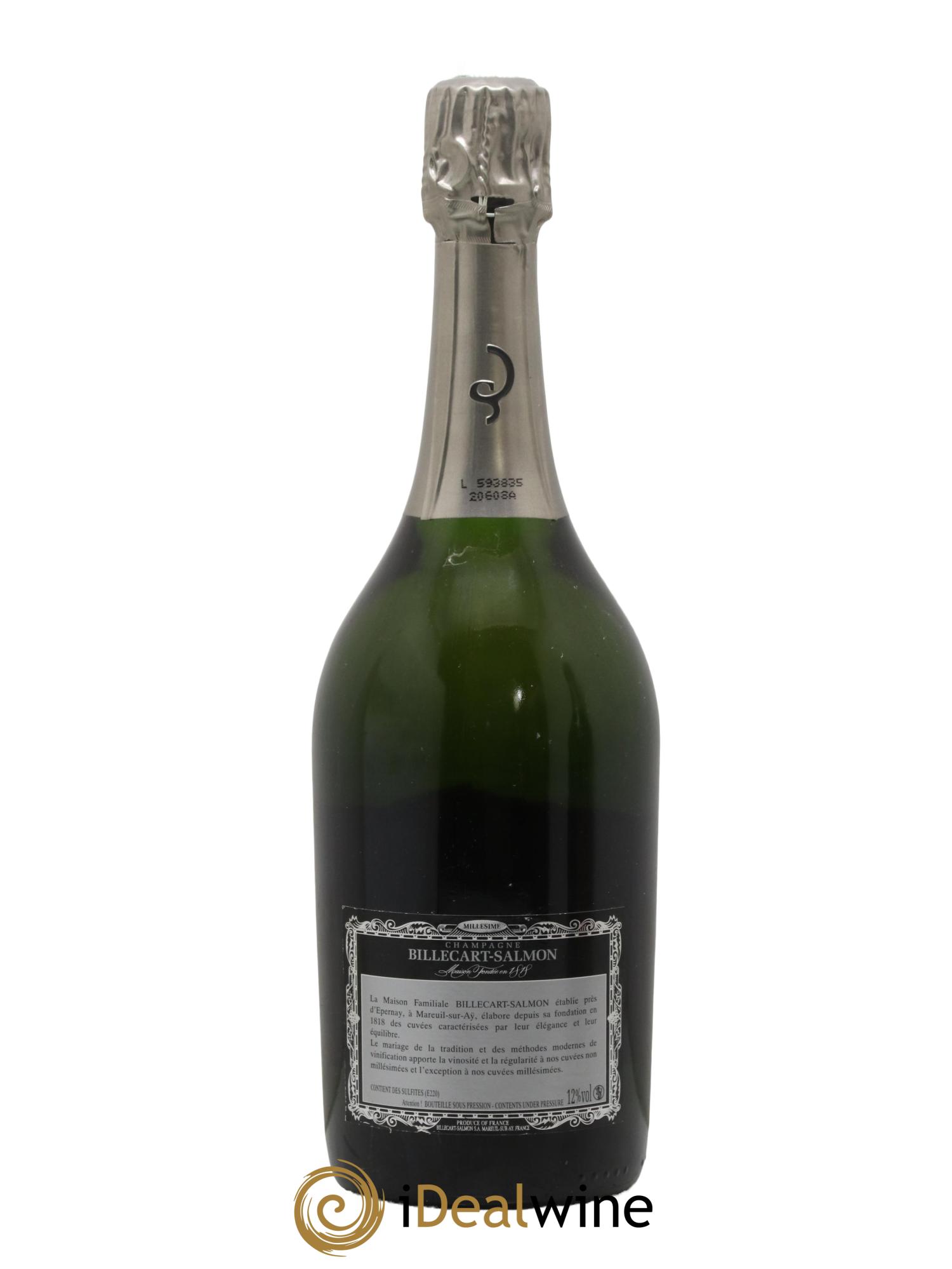 Brut Nicolas François Billecart Billecart-Salmon 1998 - Lot of 1 bottle - 1