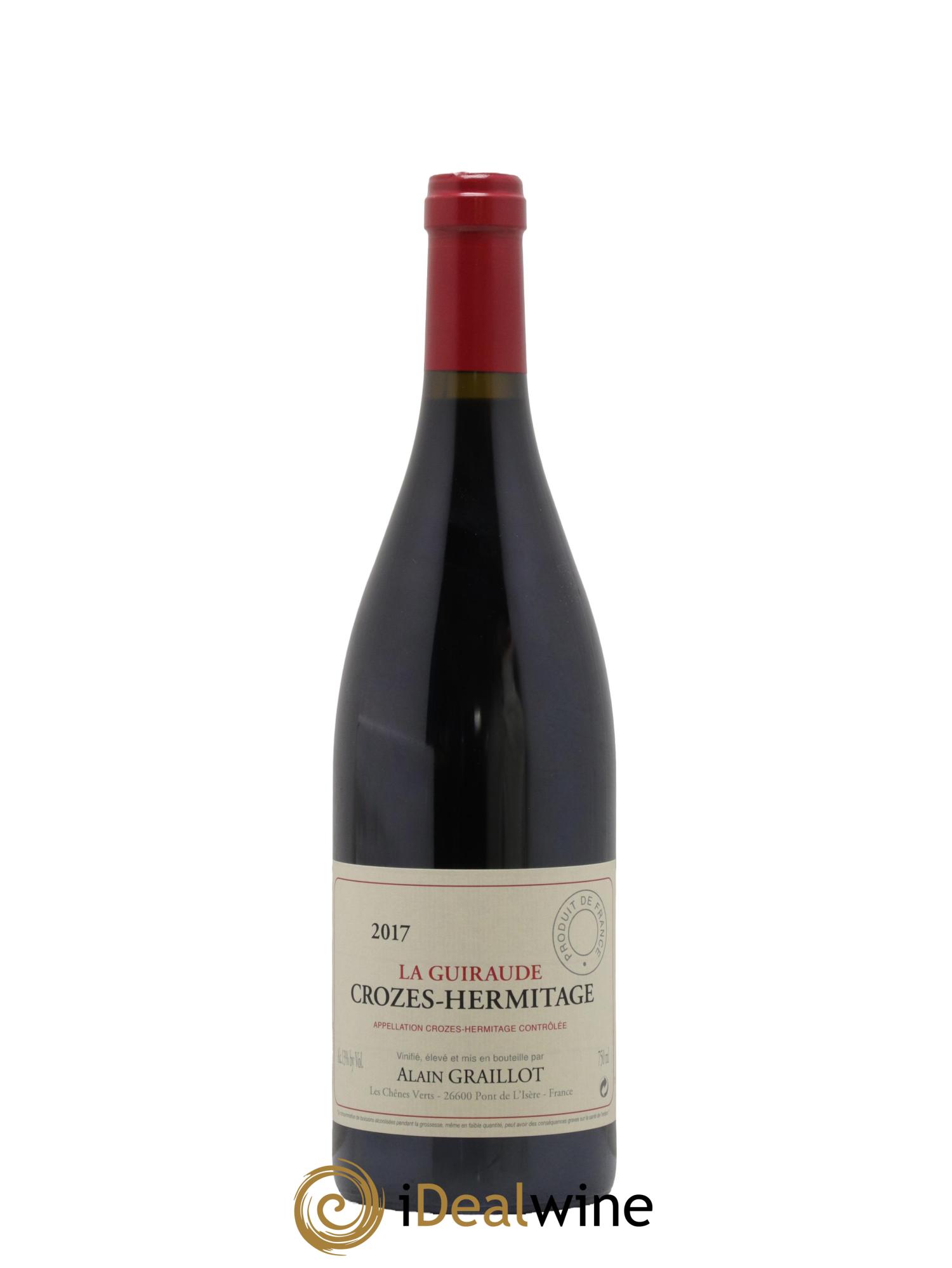 Crozes-Hermitage La Guiraude Domaine Graillot 2017 - Lot de 1 bouteille - 0