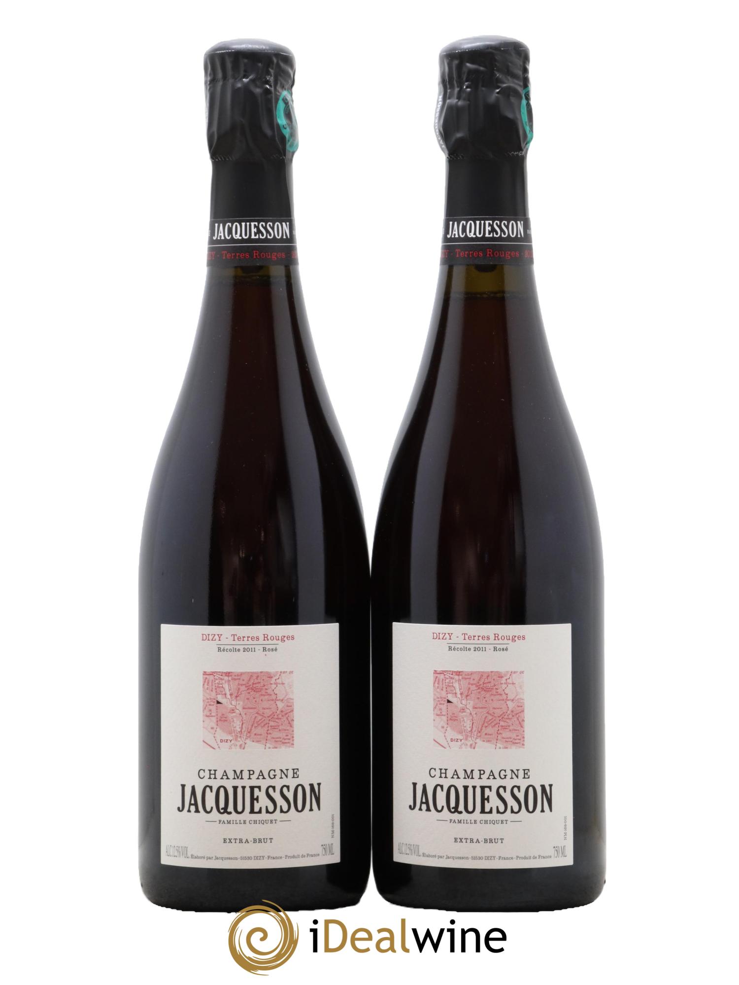 Dizy Terres Rouges Jacquesson 2011 - Posten von 2 Flaschen - 0