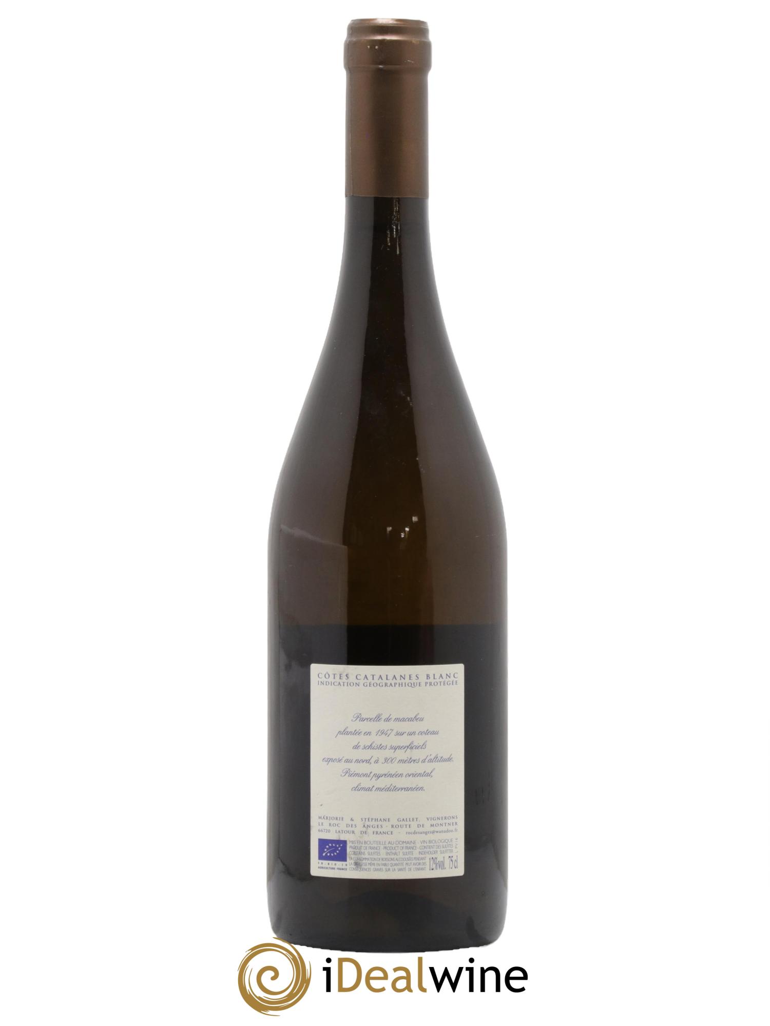 IGP Côtes Catalanes Roc des Anges Pi Vell Marjorie et Stéphane Gallet 2016 - Posten von 1 Flasche - 1