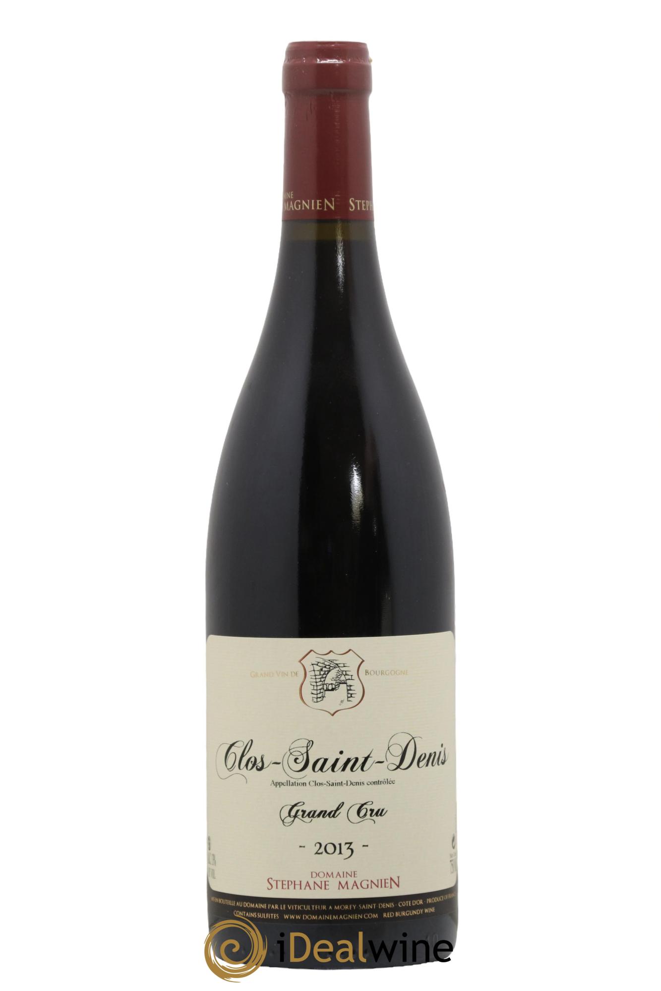 Clos Saint-Denis Grand Cru Stéphane Magnien (Domaine) 2013 - Posten von 1 Flasche - 0