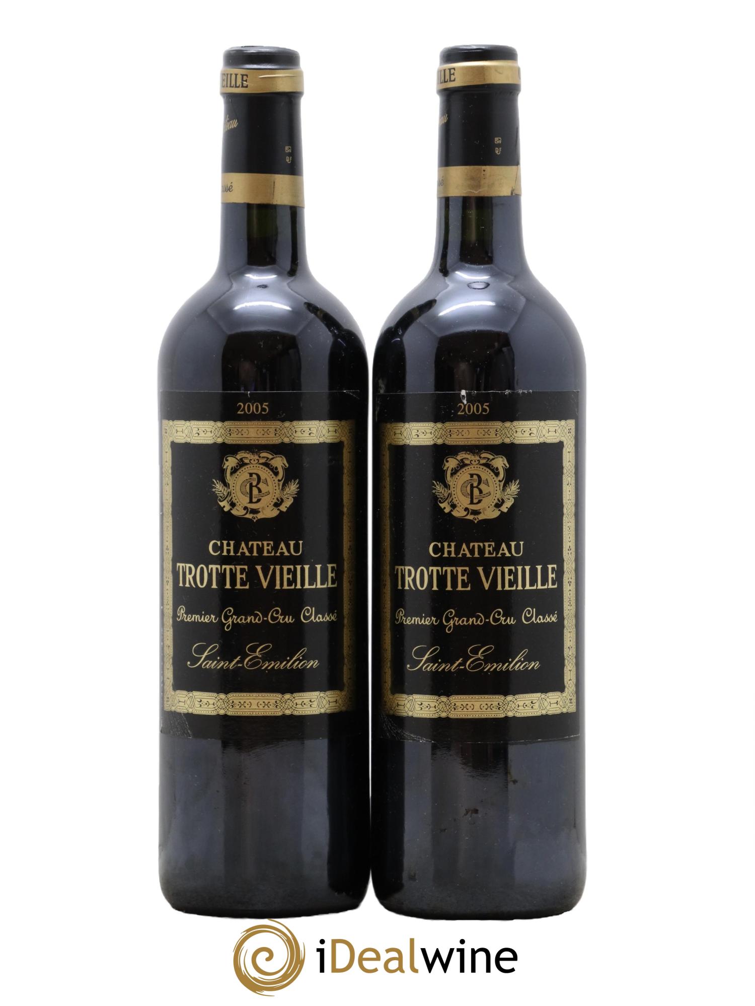 Château Trotte Vieille 1er Grand Cru Classé B 2005 - Lotto di 2 bottiglie - 0