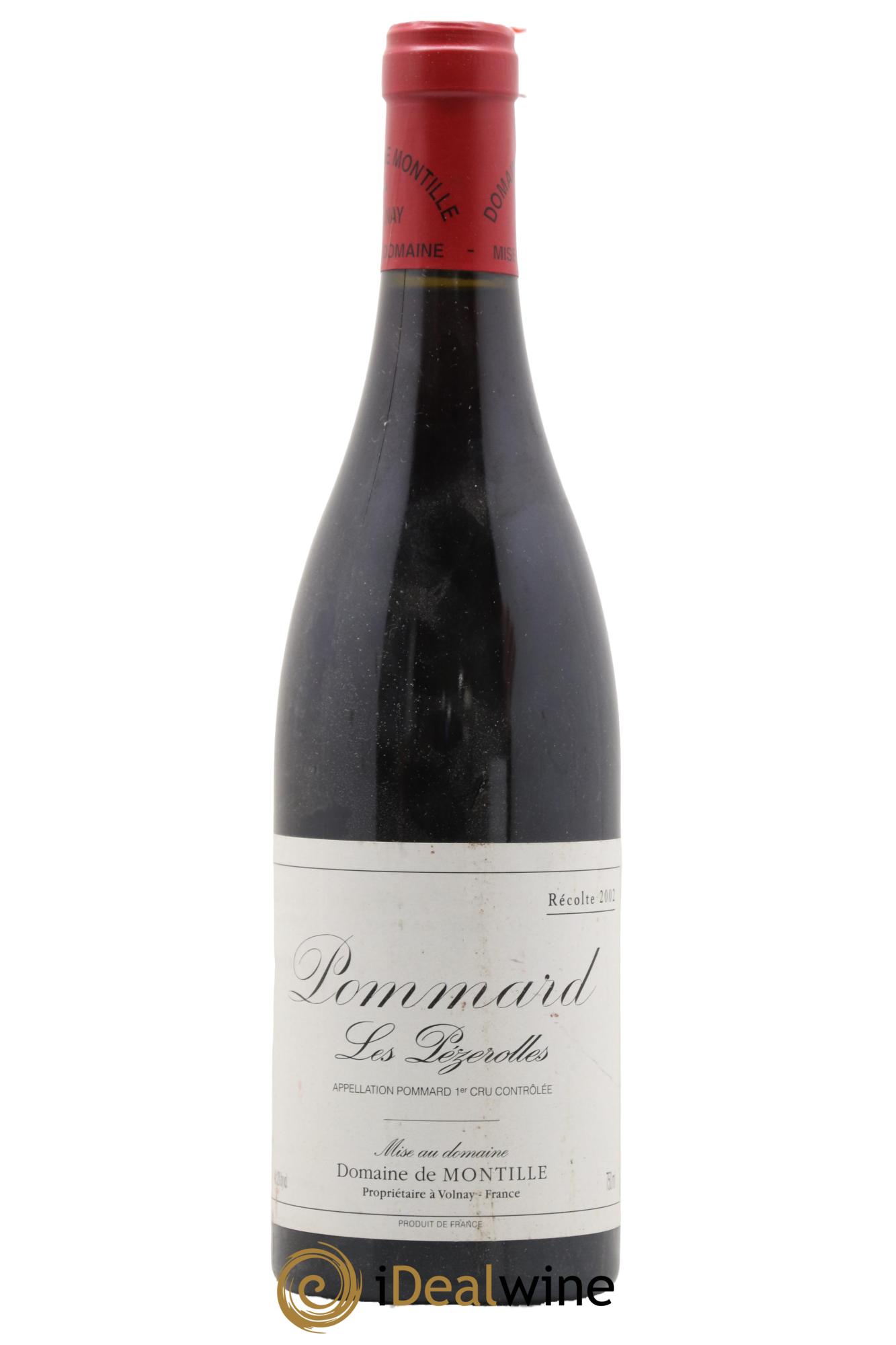 Pommard 1er Cru Les Pézerolles De Montille (Domaine) 2002 - Lot de 1 bouteille - 0