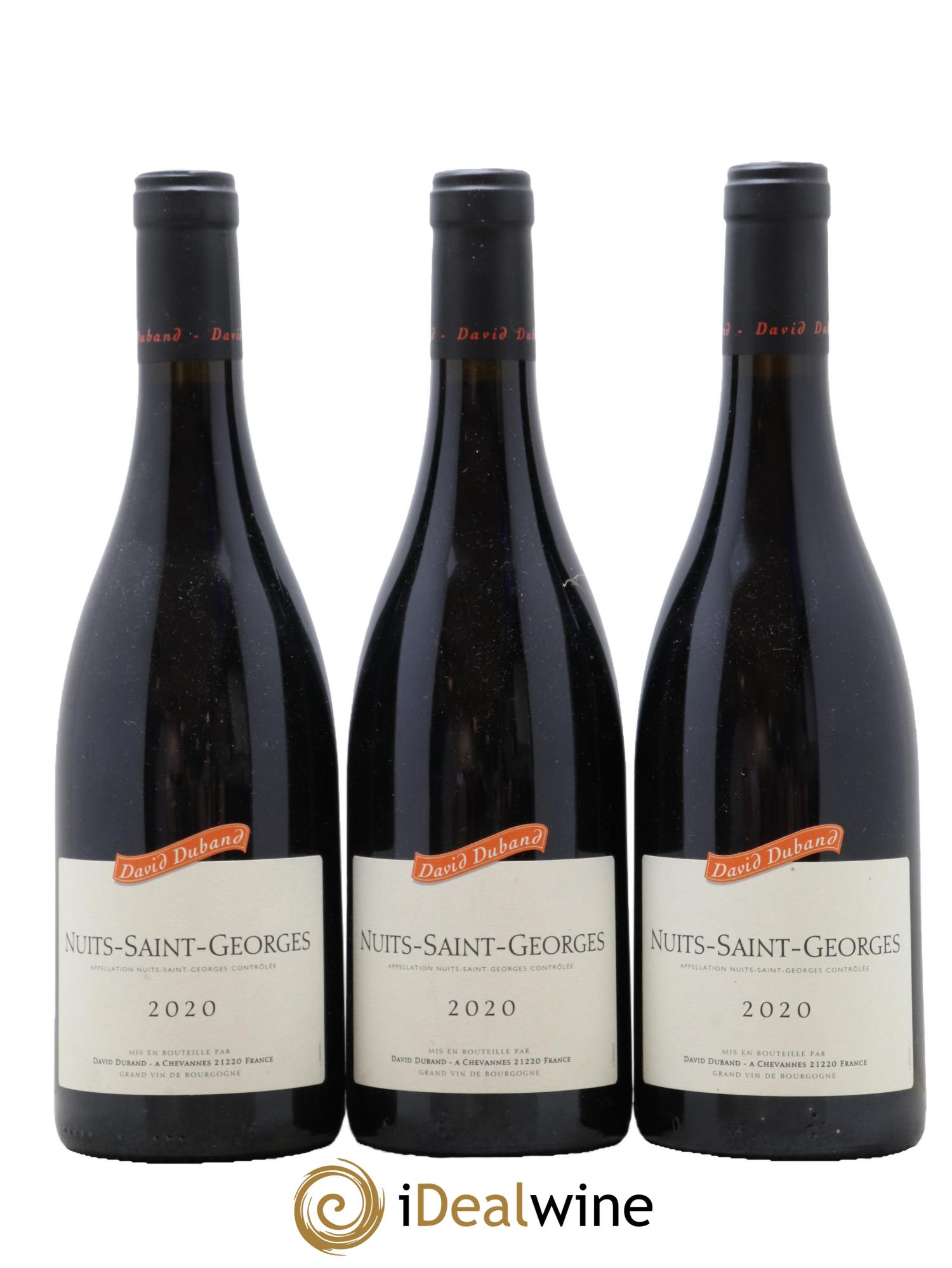 Nuits Saint-Georges David Duband (Domaine) 2020 - Posten von 3 Flaschen - 0