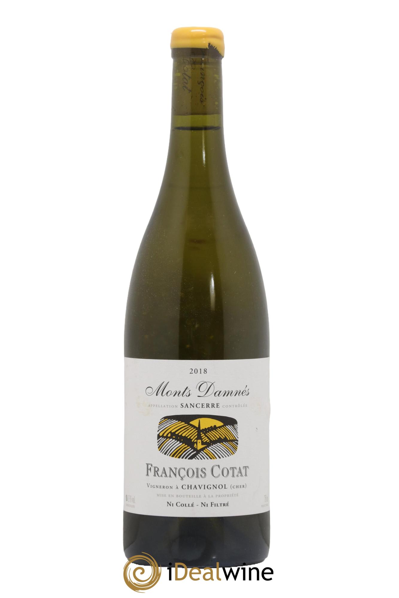 Sancerre Les Monts Damnés François Cotat 2018 - Lot of 1 bottle - 0