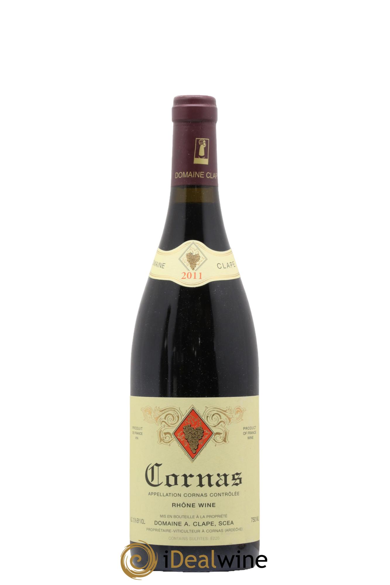 Cornas Auguste Clape 2011 - Lot of 1 bottle - 0