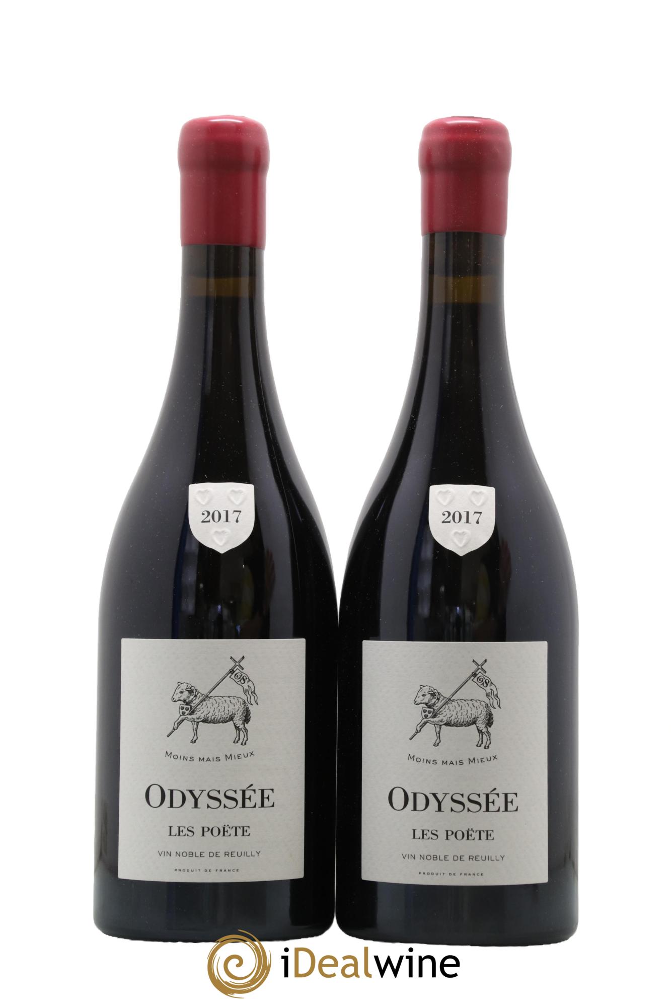 Reuilly Odyssée Les Poëte 2017 - Lot of 2 bottles - 0