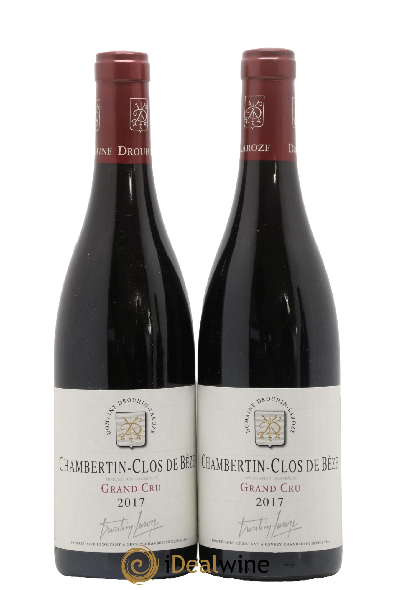 Chambertin Clos de Bèze Grand Cru Domaine Drouhin-Laroze 2017 - Lotto di 2 bottiglie - 0