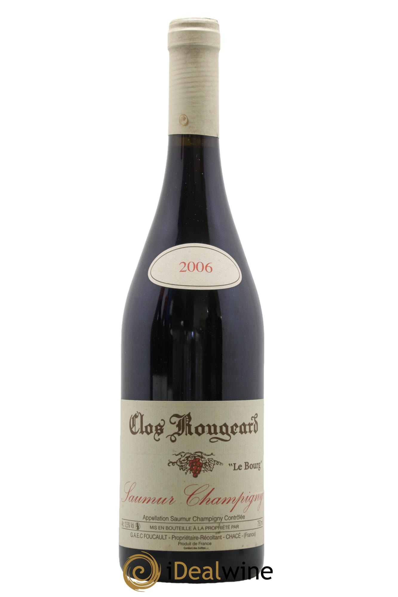 Saumur-Champigny Le Bourg Clos Rougeard 2006 - Posten von 1 Flasche - 0