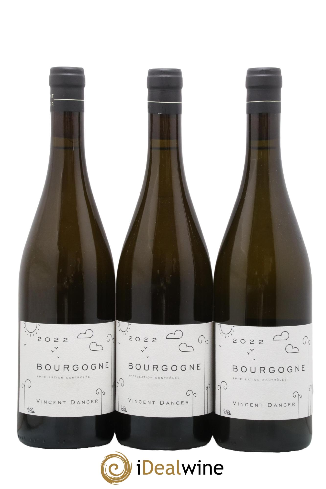 Bourgogne Vincent Dancer 2022 - Lot of 3 bottles - 0