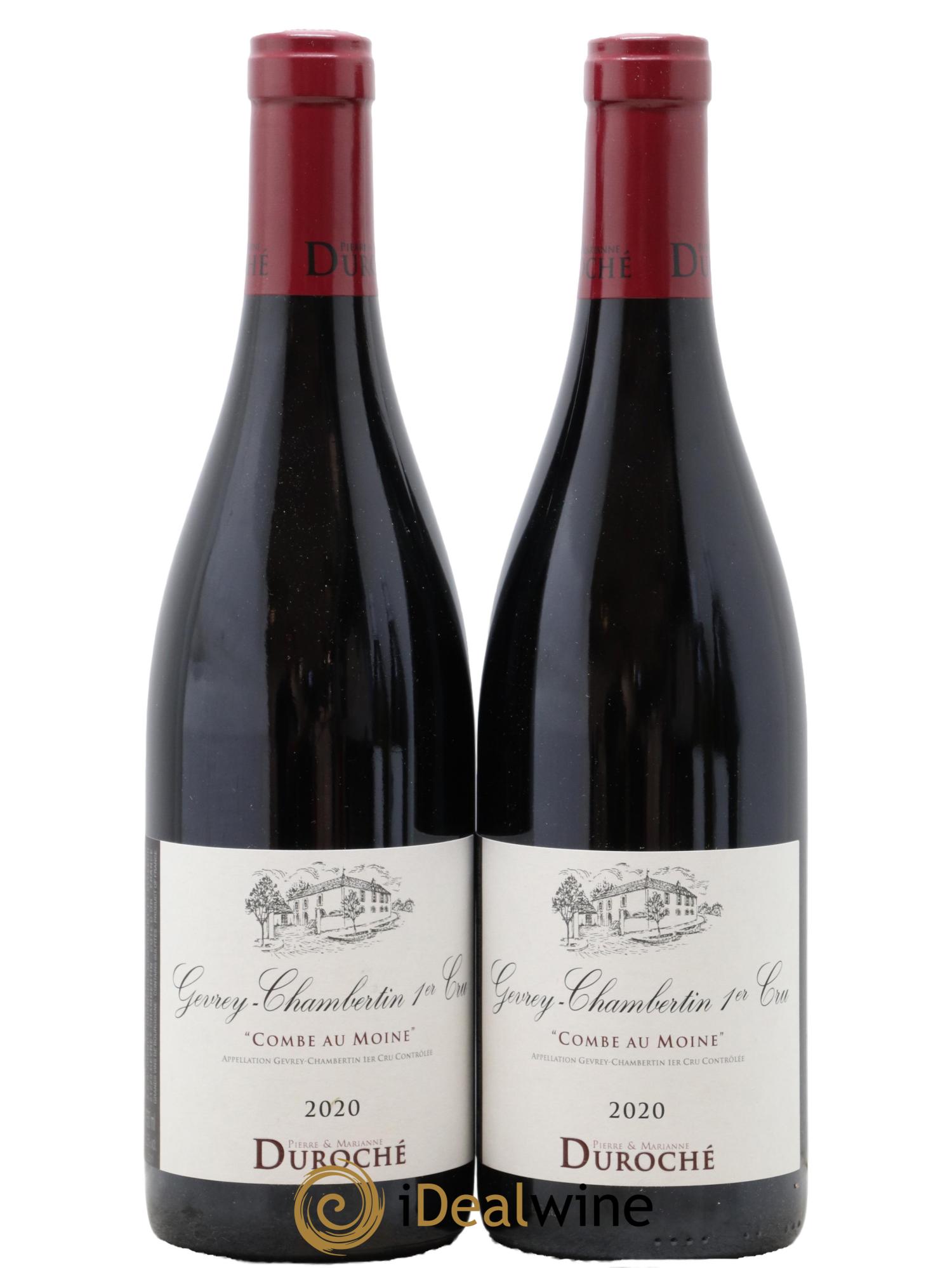 Gevrey-Chambertin 1er Cru Combe Au Moine Duroche 2020 - Lot of 2 bottles - 0