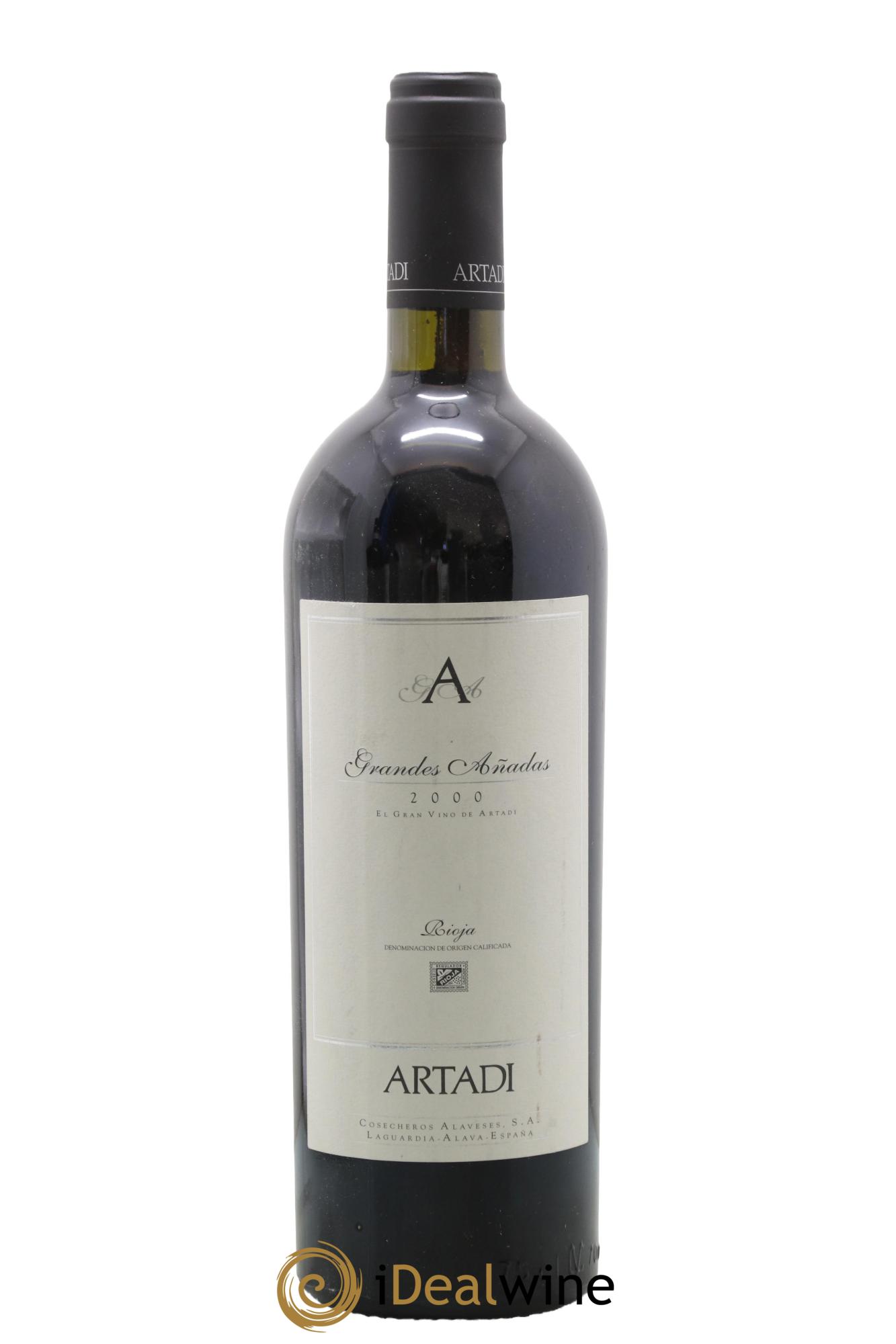 Rioja DOCA Grandes Anadas Domaine Artadi 2000 - Posten von 1 Flasche - 0