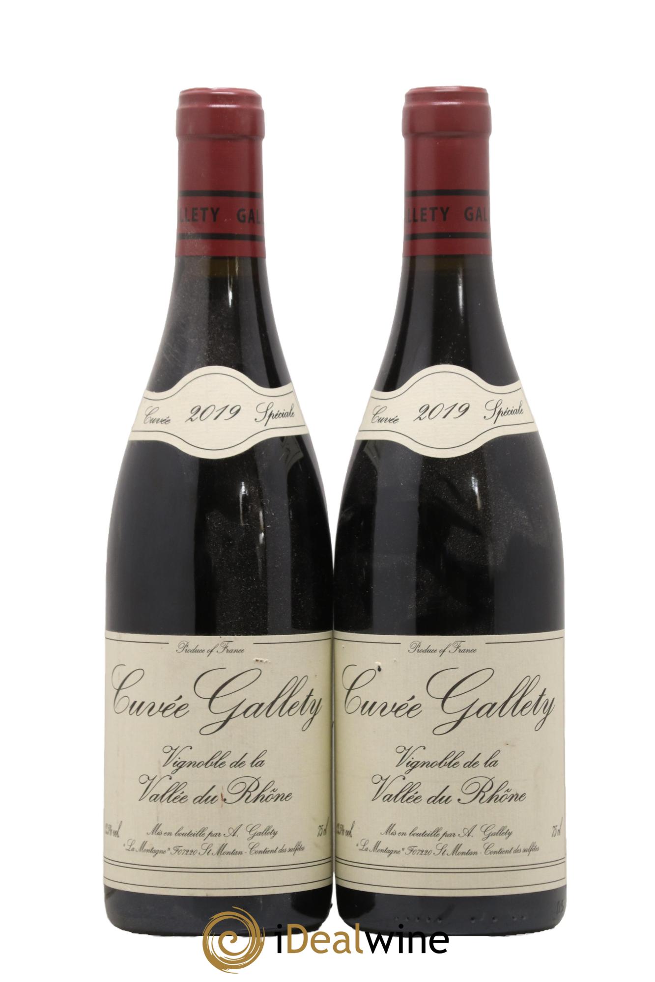 Côtes du Vivarais Gallety (Domaine) 2019 - Lotto di 2 bottiglie - 0