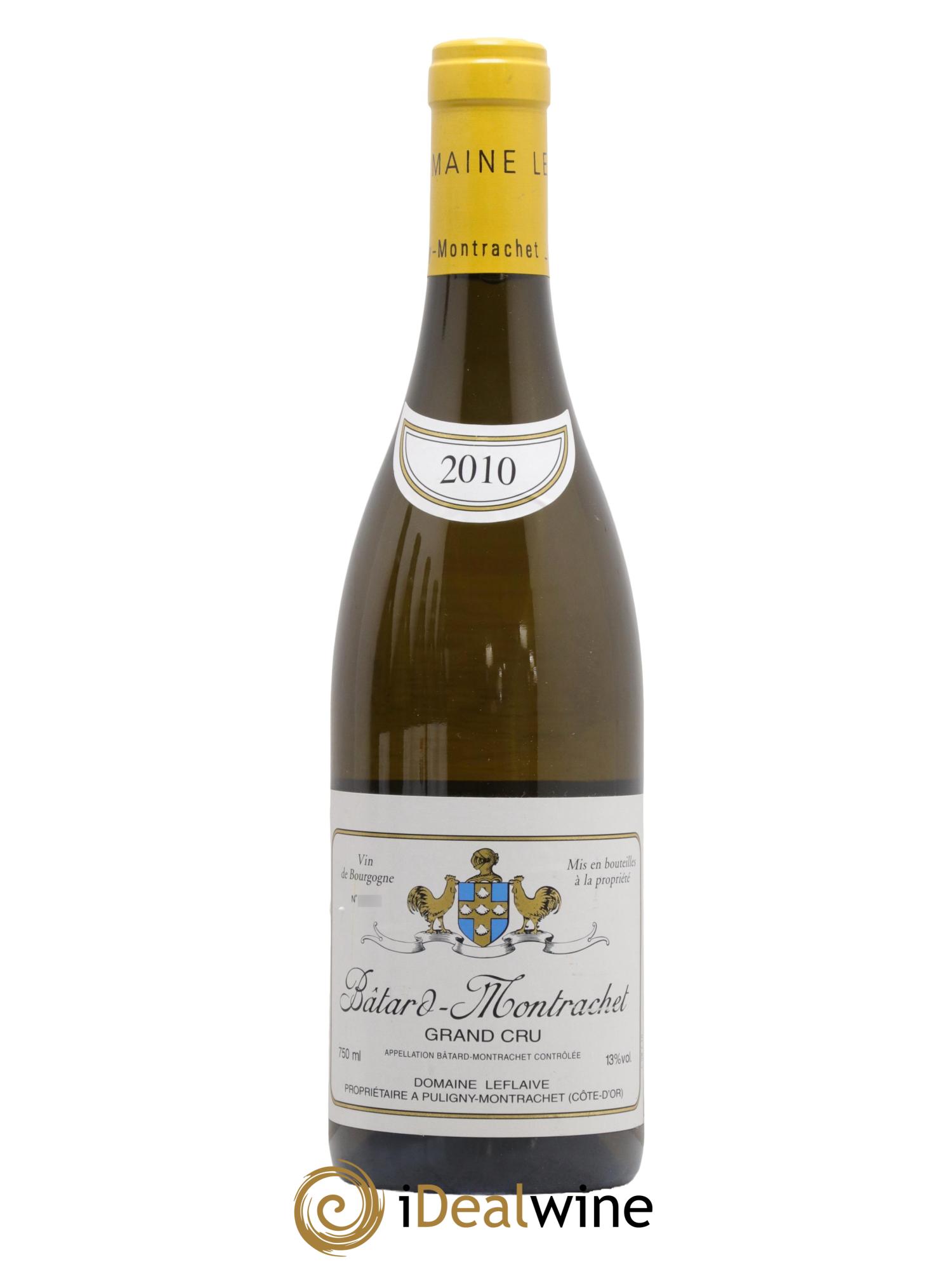 Bâtard-Montrachet Grand Cru Leflaive (Domaine)  2010 - Lot of 1 bottle - 0