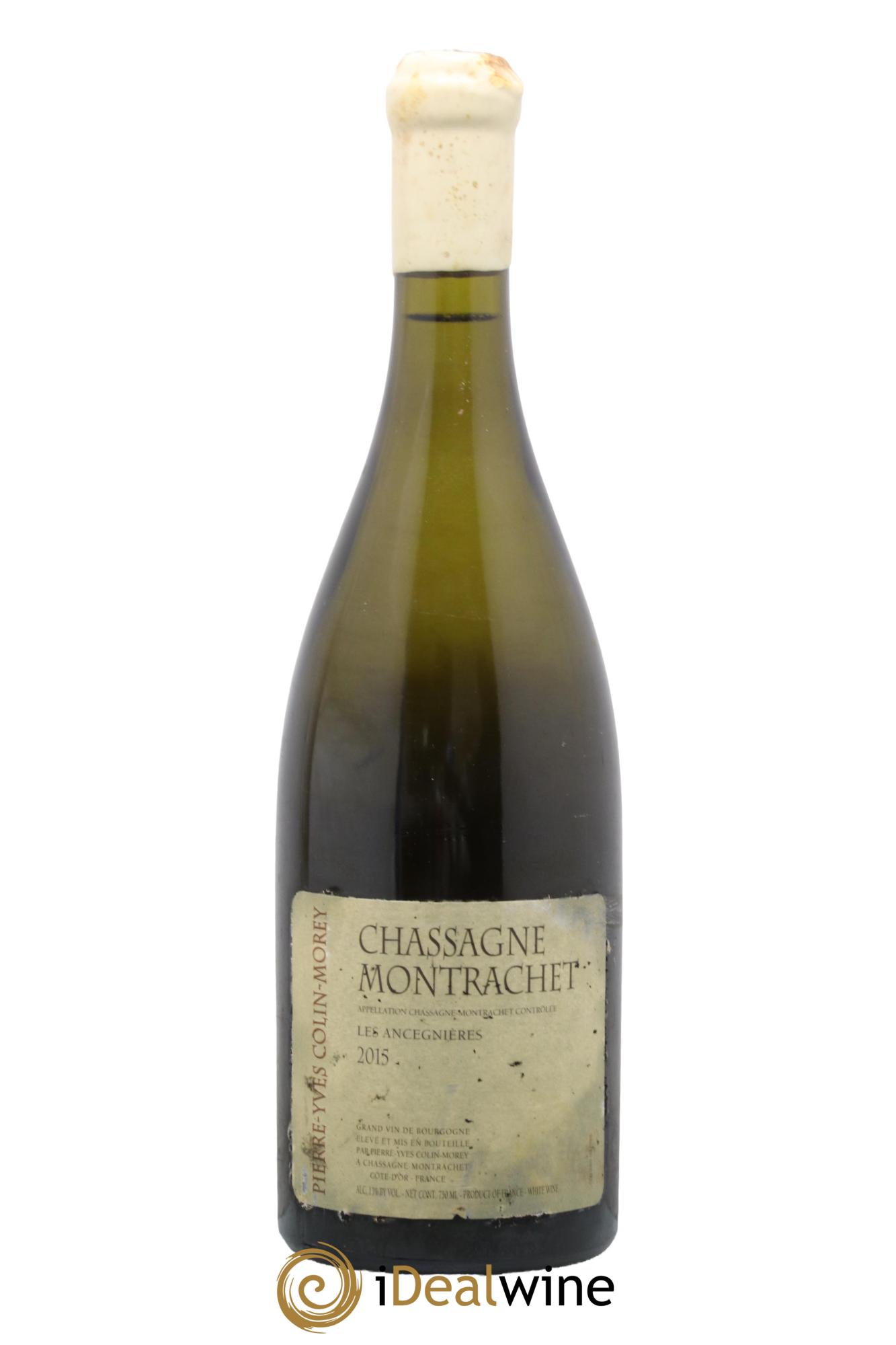 Chassagne-Montrachet Les Ancégnières Pierre-Yves Colin Morey 2015 - Lotto di 1 bottiglia - 0