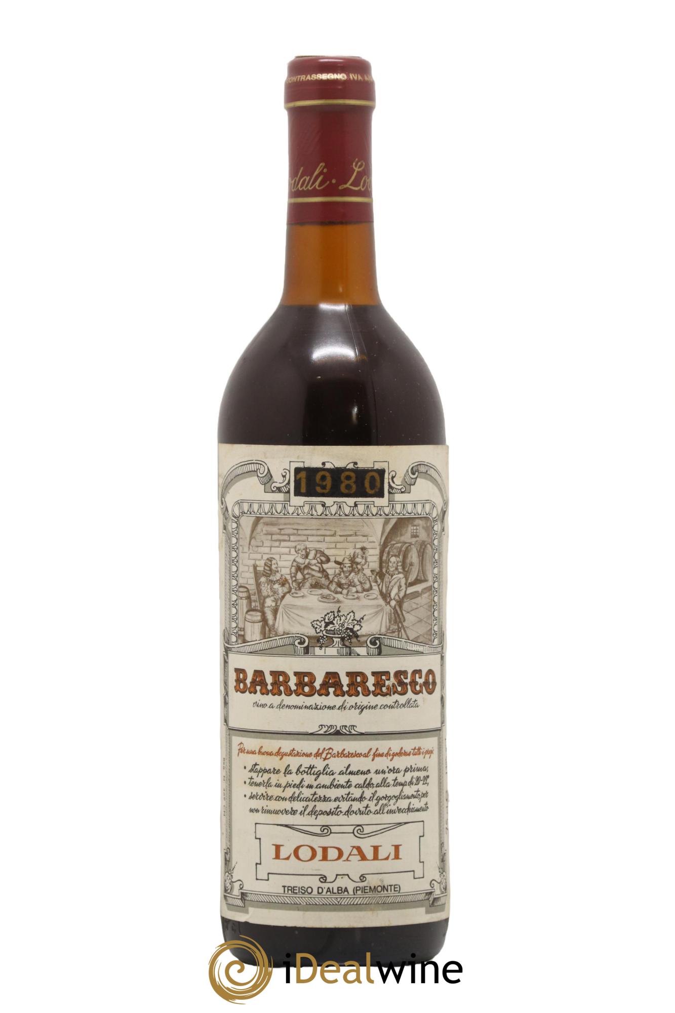 Barbaresco DOCG Lodali 1980 - Posten von 1 Flasche - 0