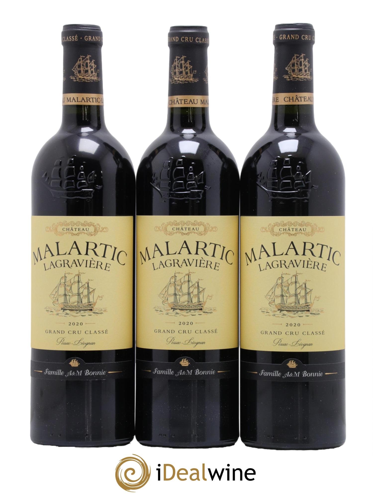 Château Malartic-Lagravière Cru Classé de Graves  2020 - Lot de 6 bouteilles - 2