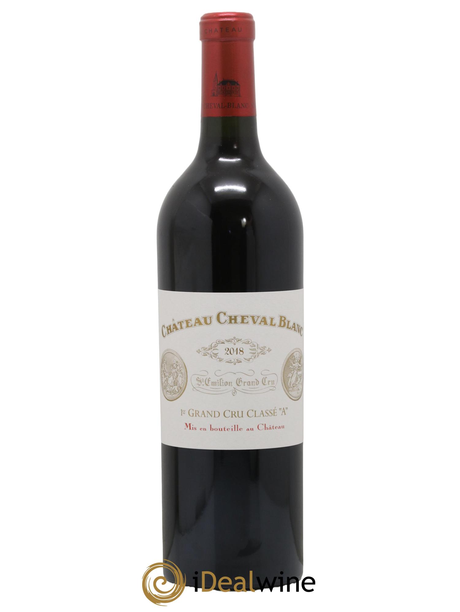 Château Cheval Blanc 1er Grand Cru Classé A  2018 - Lot de 1 bouteille - 0