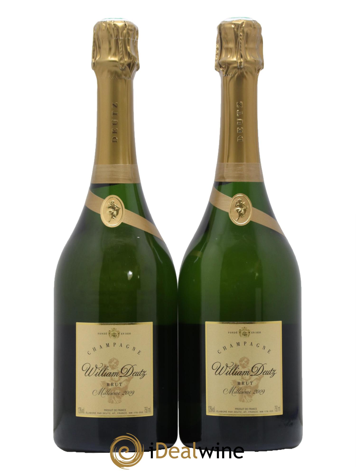 Cuvée William Deutz Deutz 2009 - Lot de 2 bouteilles - 0