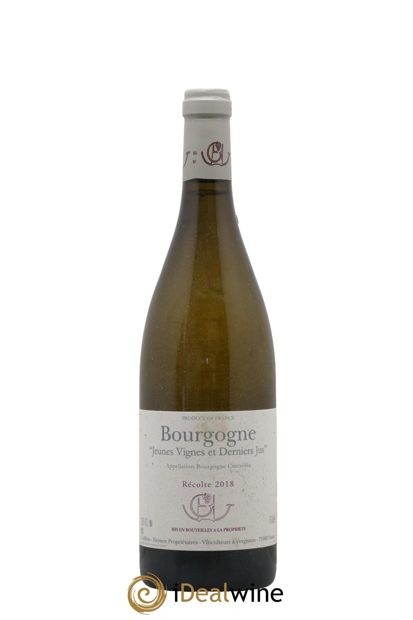 Bourgogne Jeunes Vignes et Dernier Jus Guffens-Heynen 2018 - Lot de 1 bouteille - 0