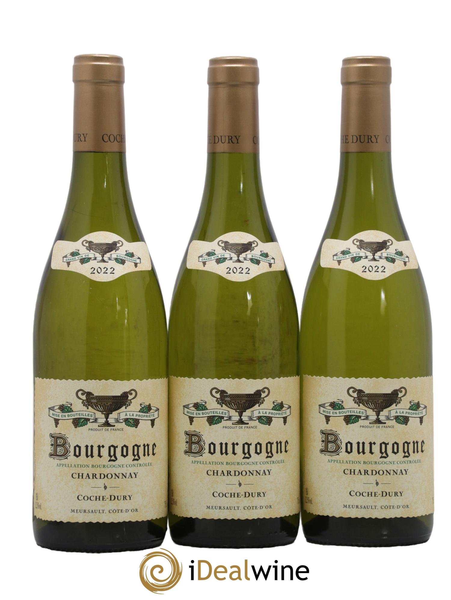 Bourgogne Coche Dury (Domaine) 2022 - Lotto di 3 bottiglie - 0