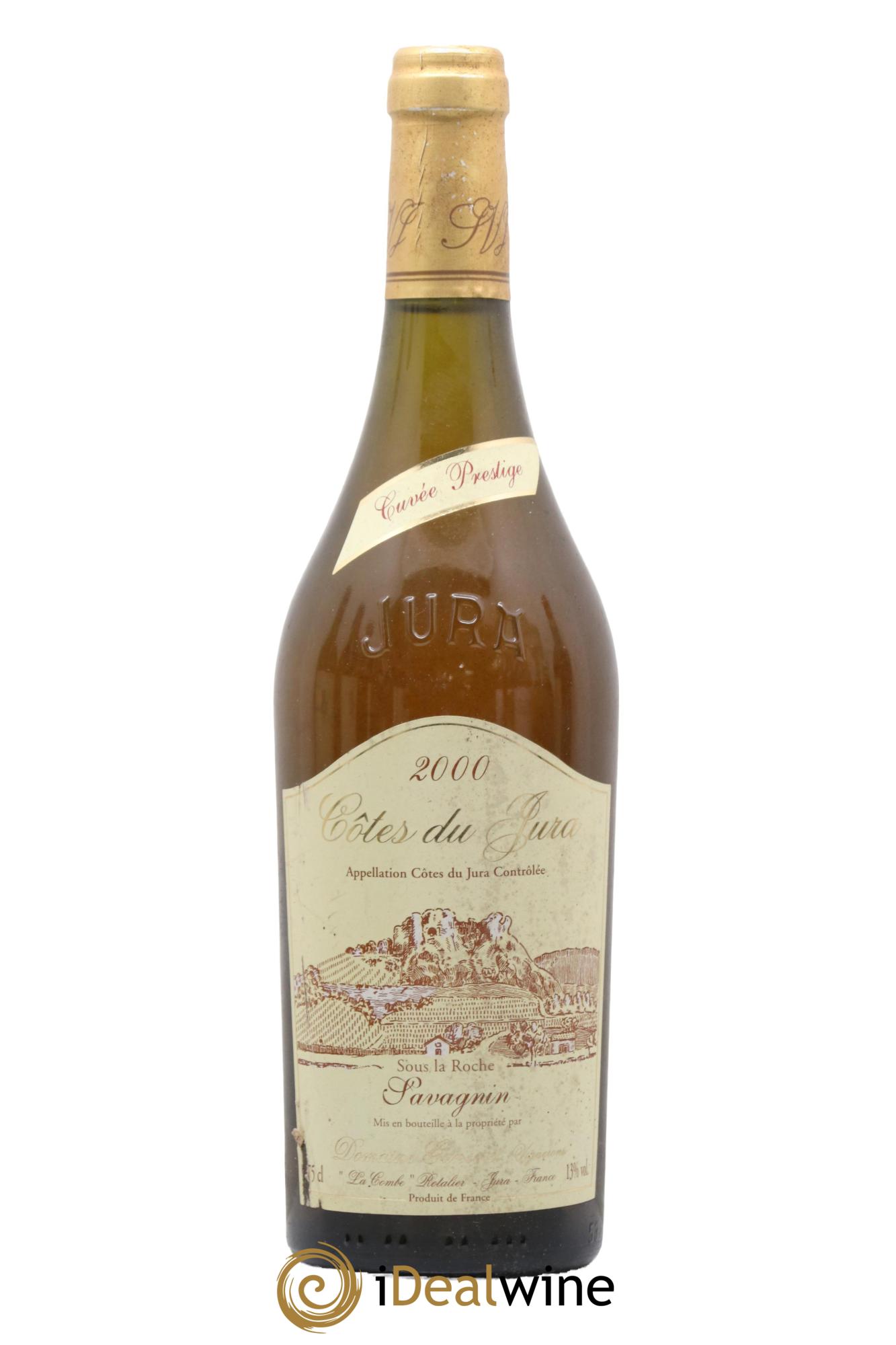 Côtes du Jura Cuvée Prestige Savagnin Domaine Ganevat Vignerons 2000 - Posten von 1 Flasche - 0