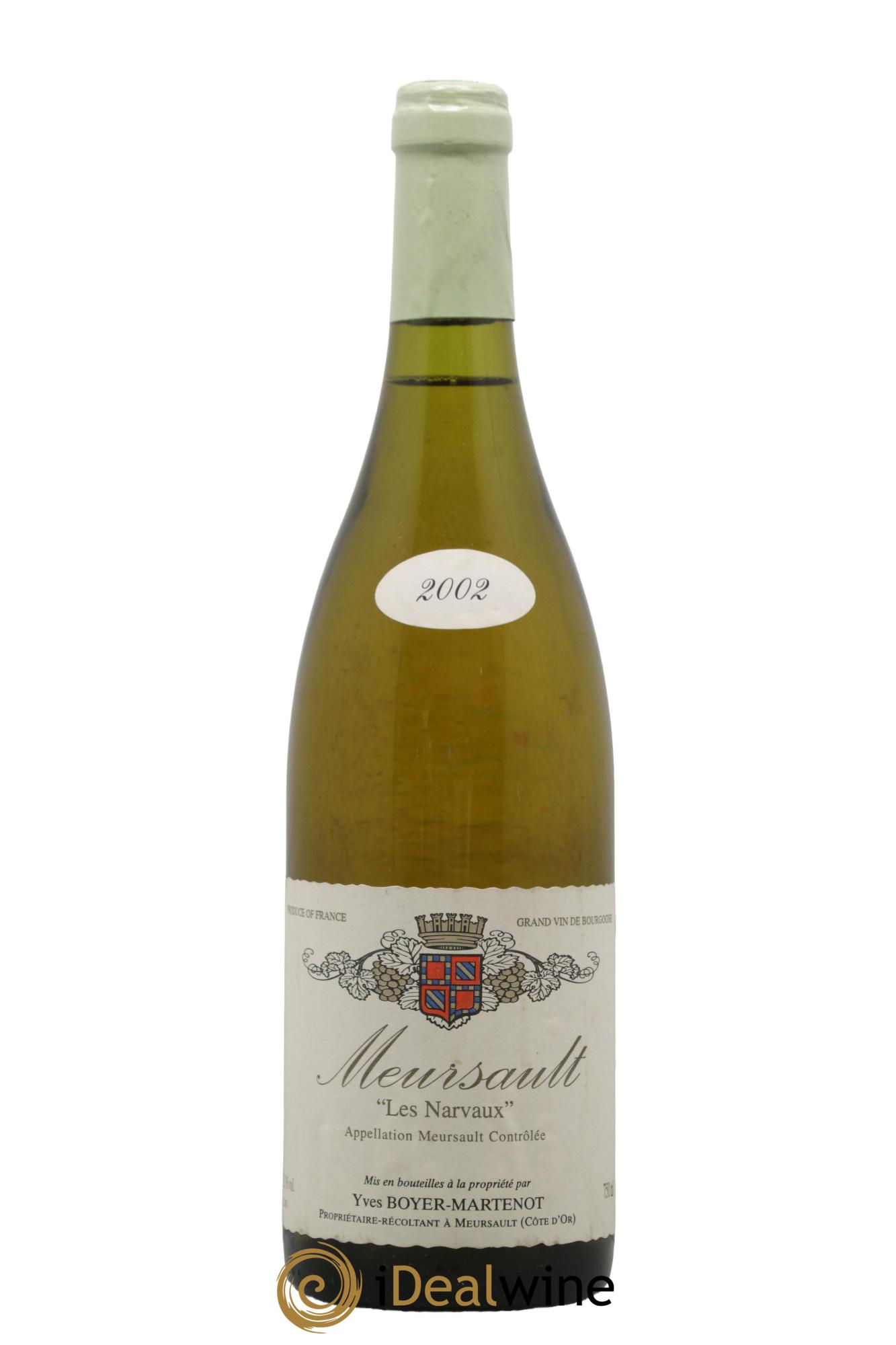 Meursault Les Narvaux Boyer-Martenot 2002 - Posten von 1 Flasche - 0