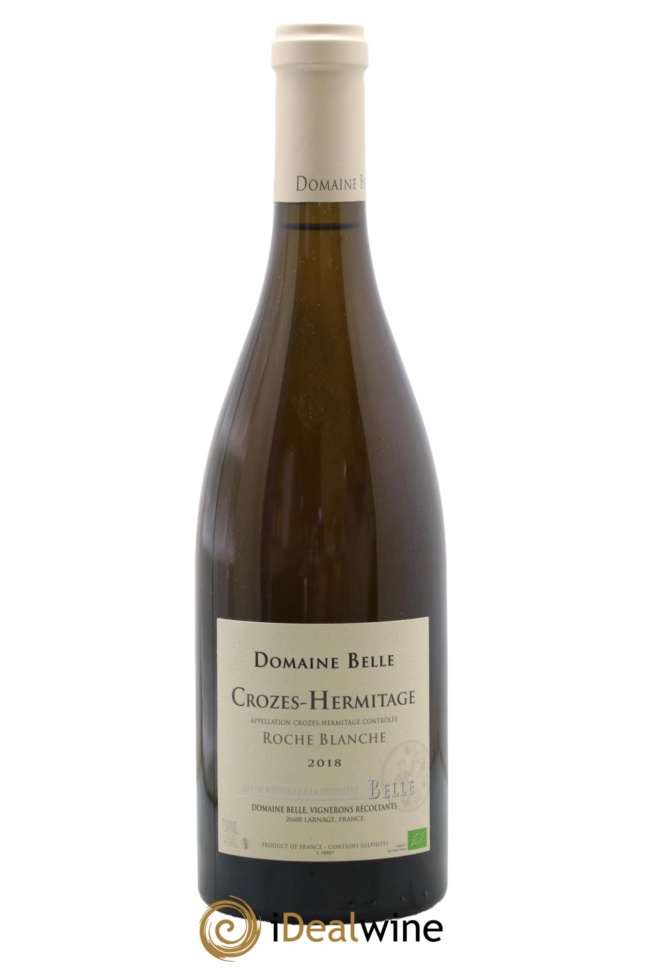 Crozes-Hermitage Roche Blanche Domaine Belle 2018 - Lotto di 1 bottiglia - 0