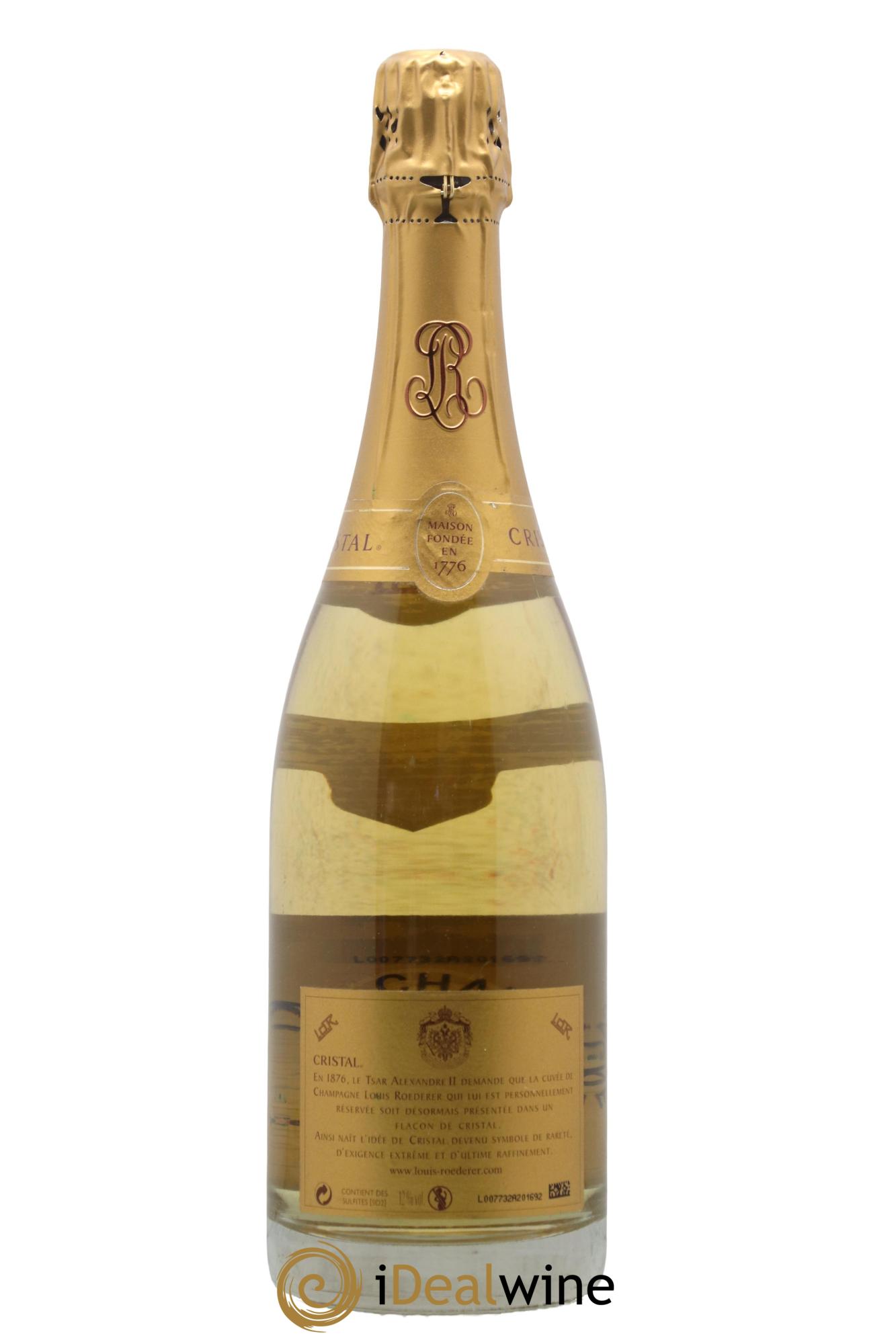 Cristal Louis Roederer 2002 - Lotto di 1 bottiglia - 1