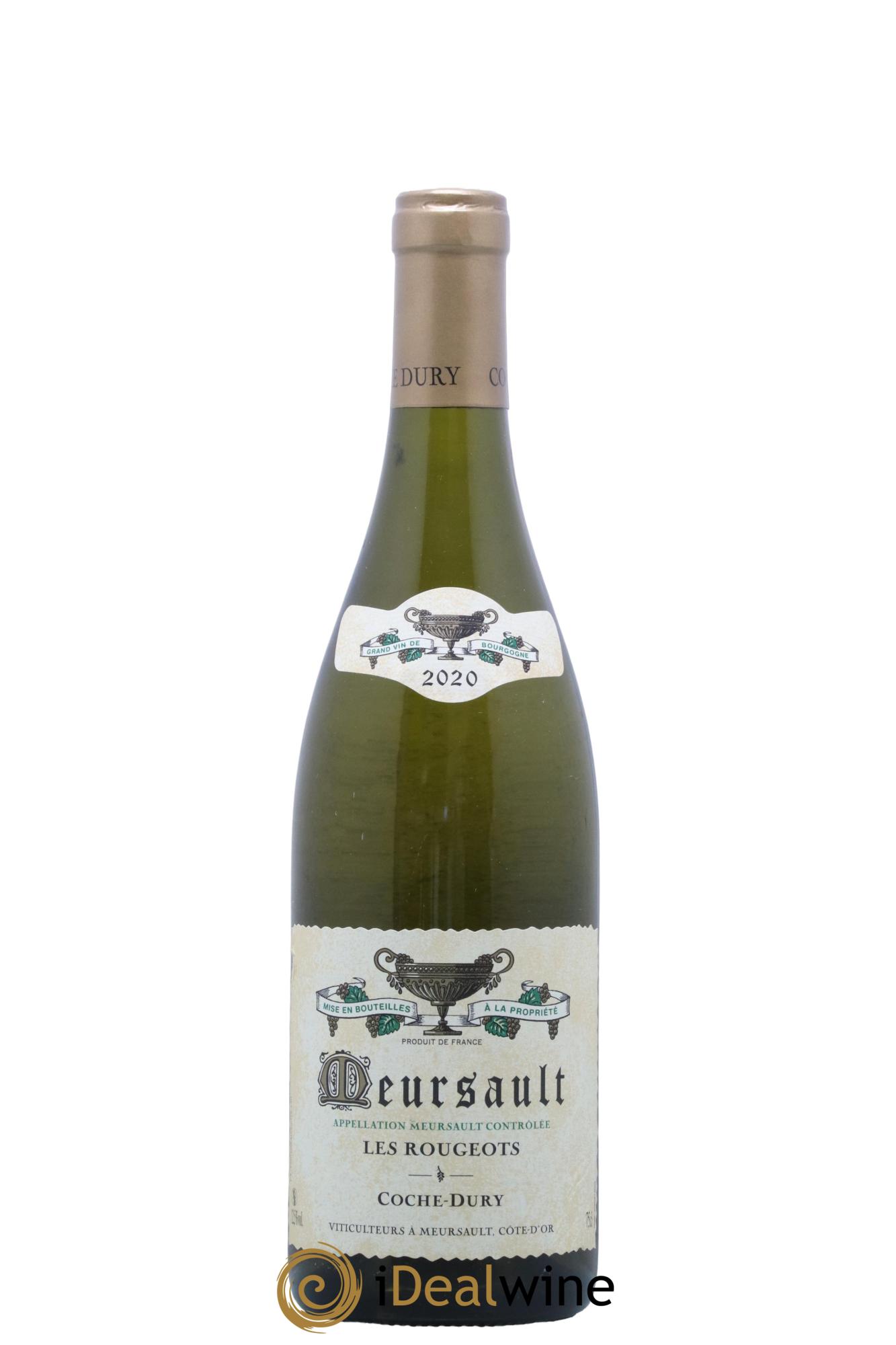 Meursault Les Rougeots Coche Dury (Domaine) 2020 - Posten von 1 Flasche - 0