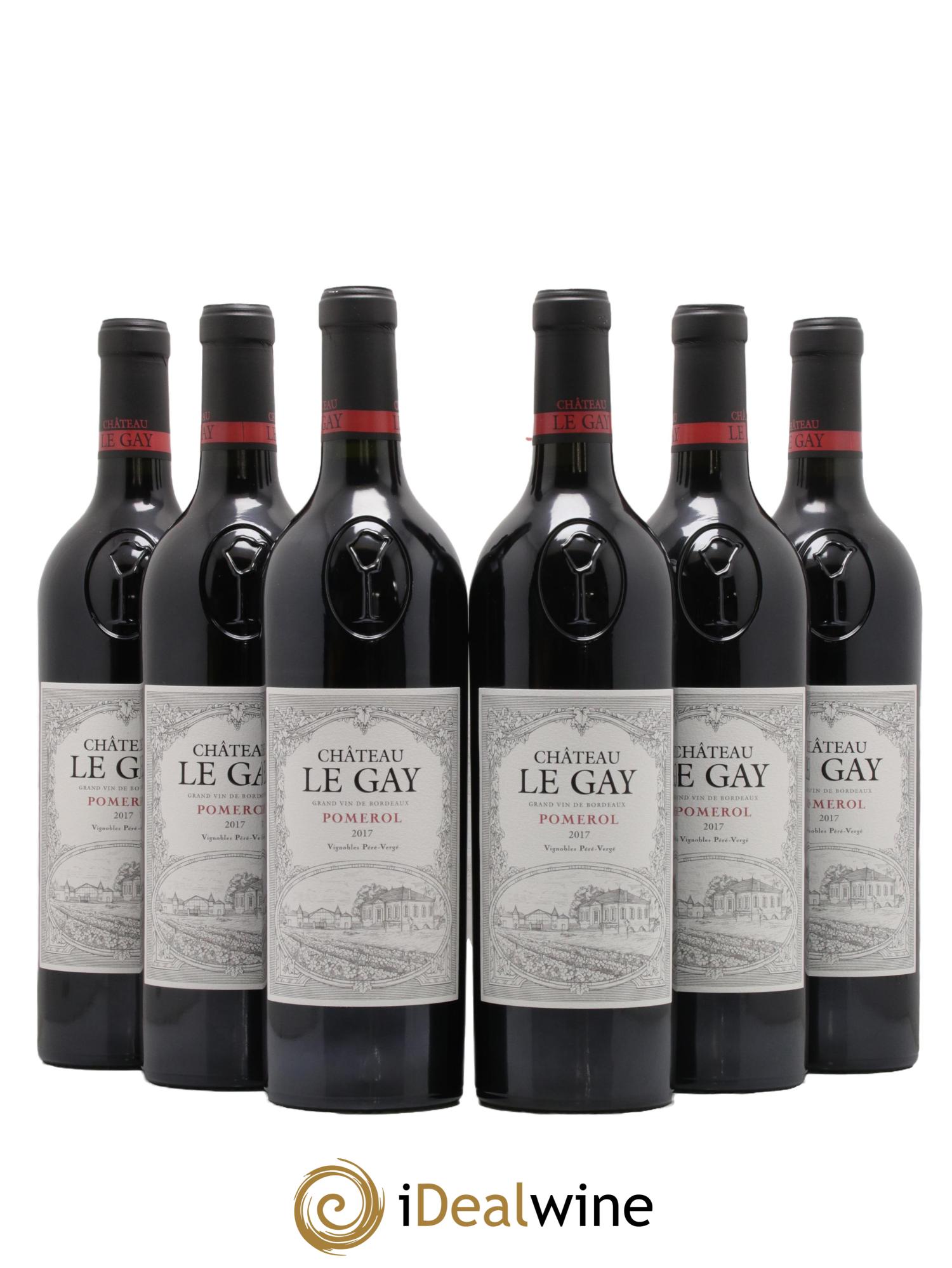 Château Le Gay 2017 - Lot de 6 bouteilles - 0