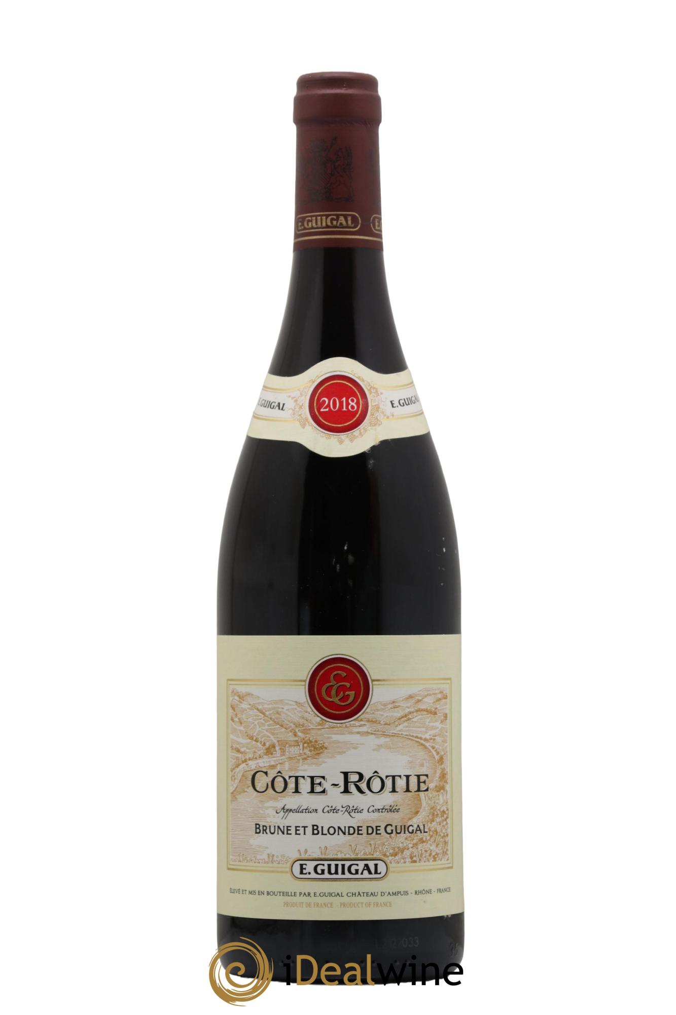 Côte-Rôtie Côtes Brune et Blonde Guigal 2018 - Posten von 1 Flasche - 0