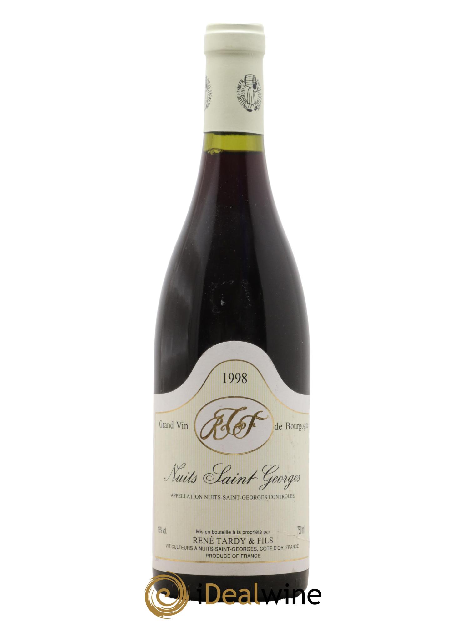 Nuits Saint-Georges René Tardy 1998 - Lotto di 1 bottiglia - 0