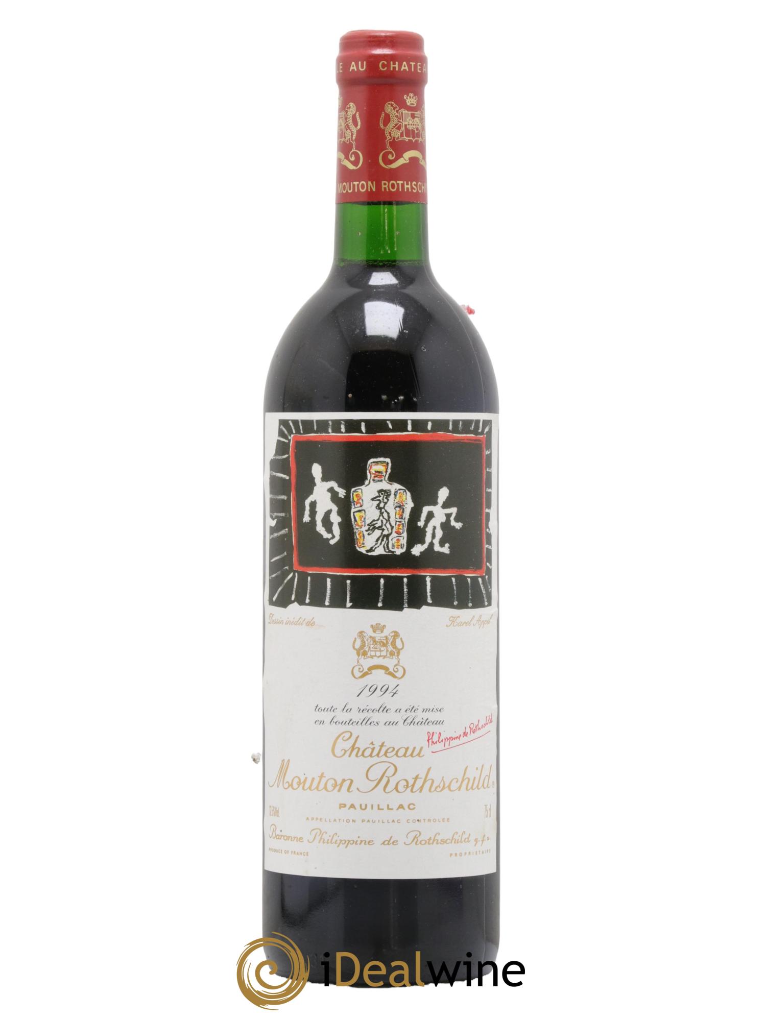 Château Mouton Rothschild 1er Grand Cru Classé  1994 - Lot de 1 bouteille - 0