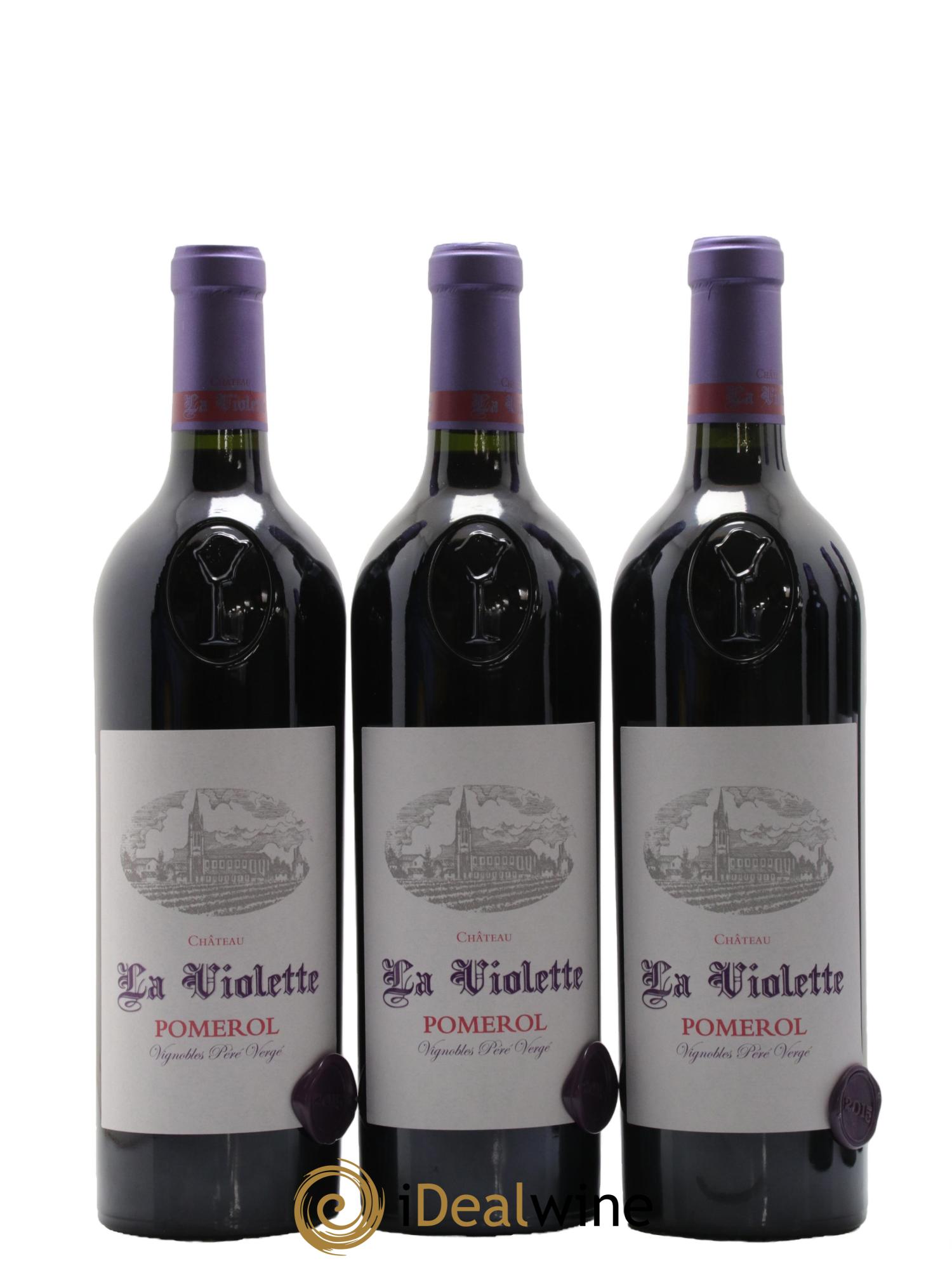 Château la Violette 2015 - Lot de 6 bouteilles - 1