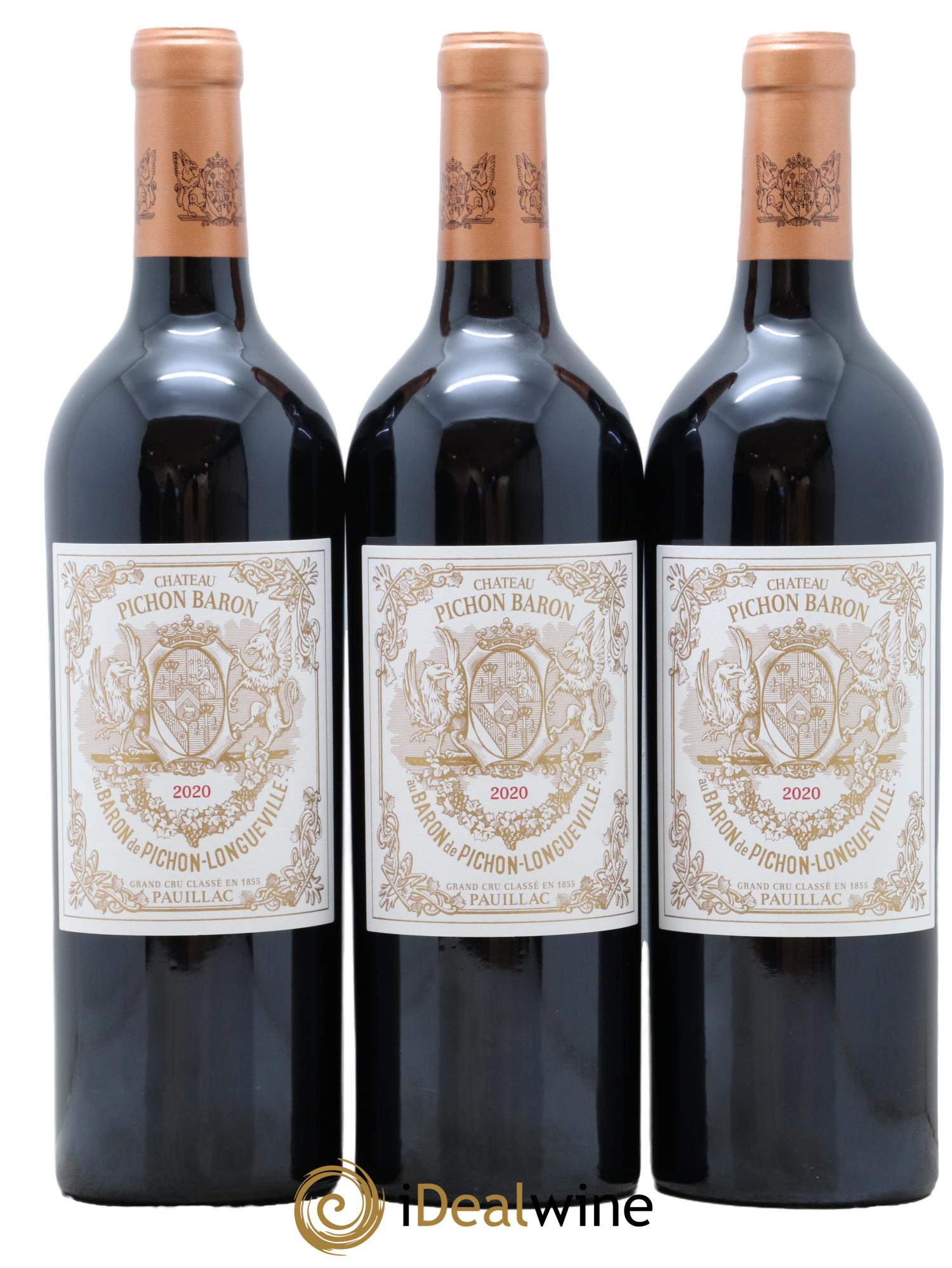 Pichon Longueville Baron 2ème Grand Cru Classé 2020 - Lot de 6 bouteilles - 2