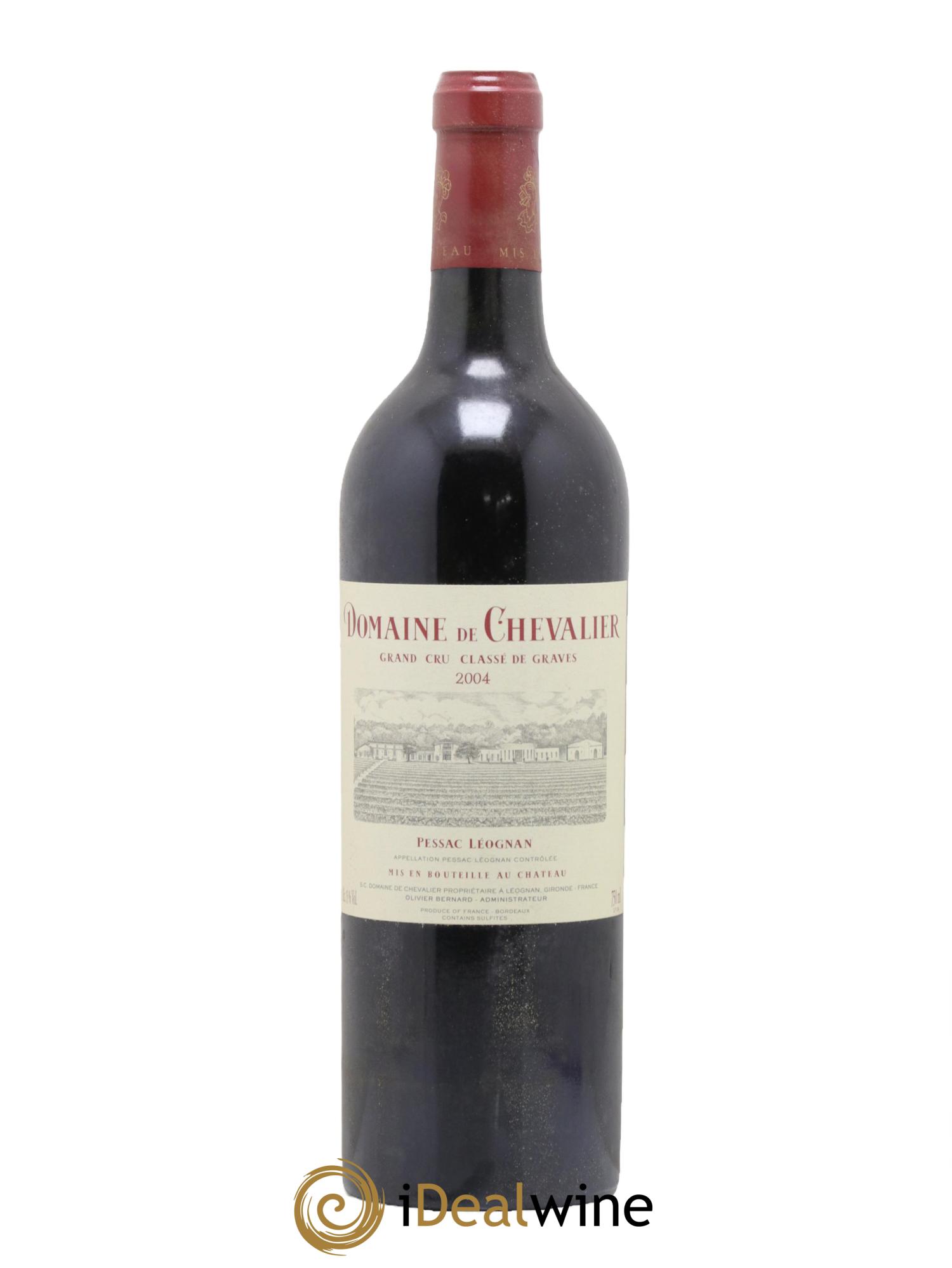 Domaine de Chevalier Cru Classé de Graves 2004 - Lot de 1 bouteille - 0