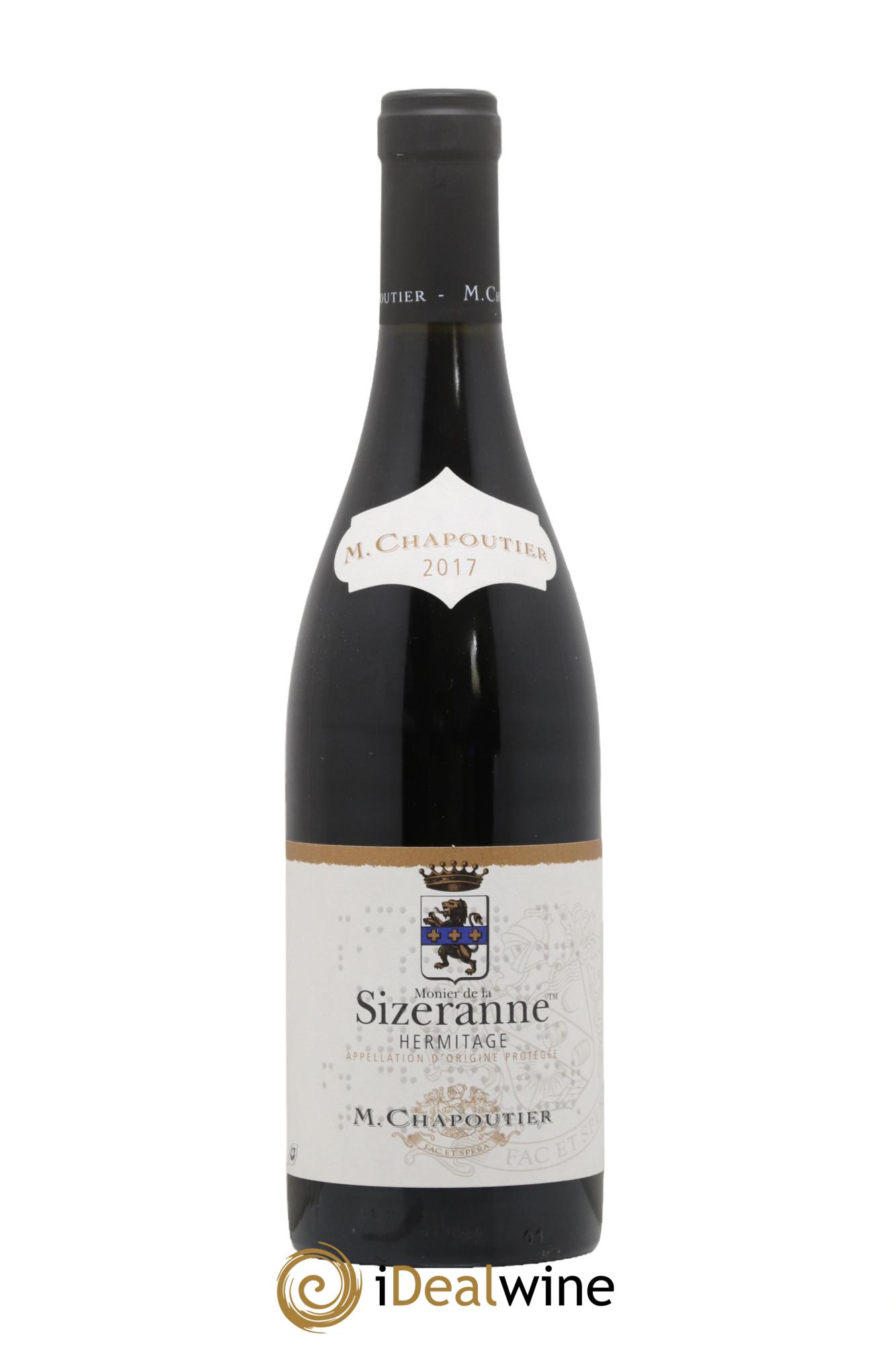 Hermitage Monier de La Sizeranne Chapoutier  2017 - Lot de 1 bouteille - 0