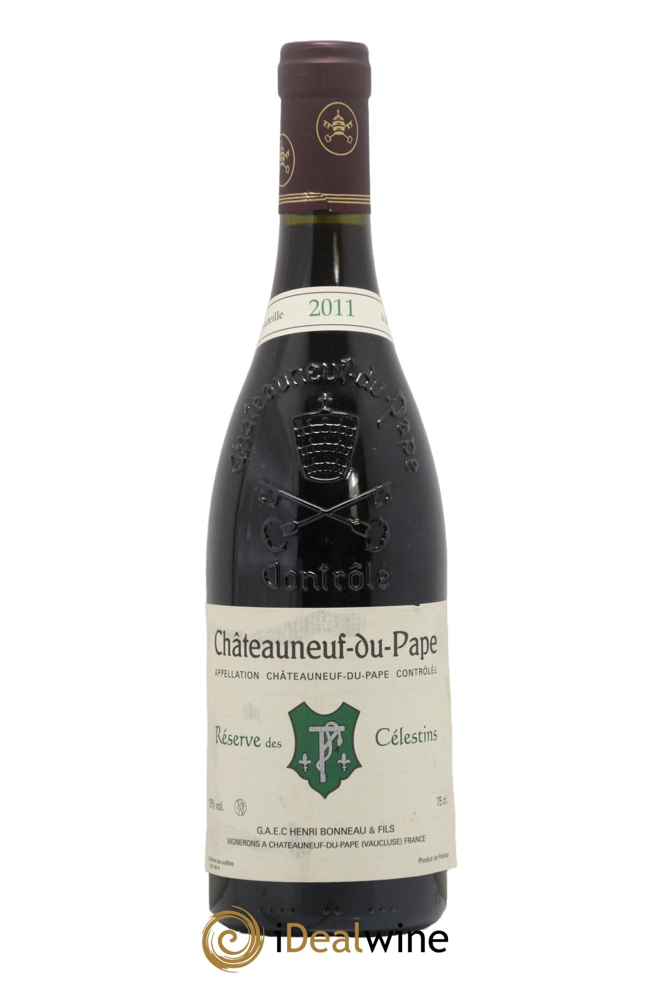 Châteauneuf-du-Pape Réserve des Célestins Henri Bonneau & Fils 2011 - Lotto di 1 bottiglia - 0