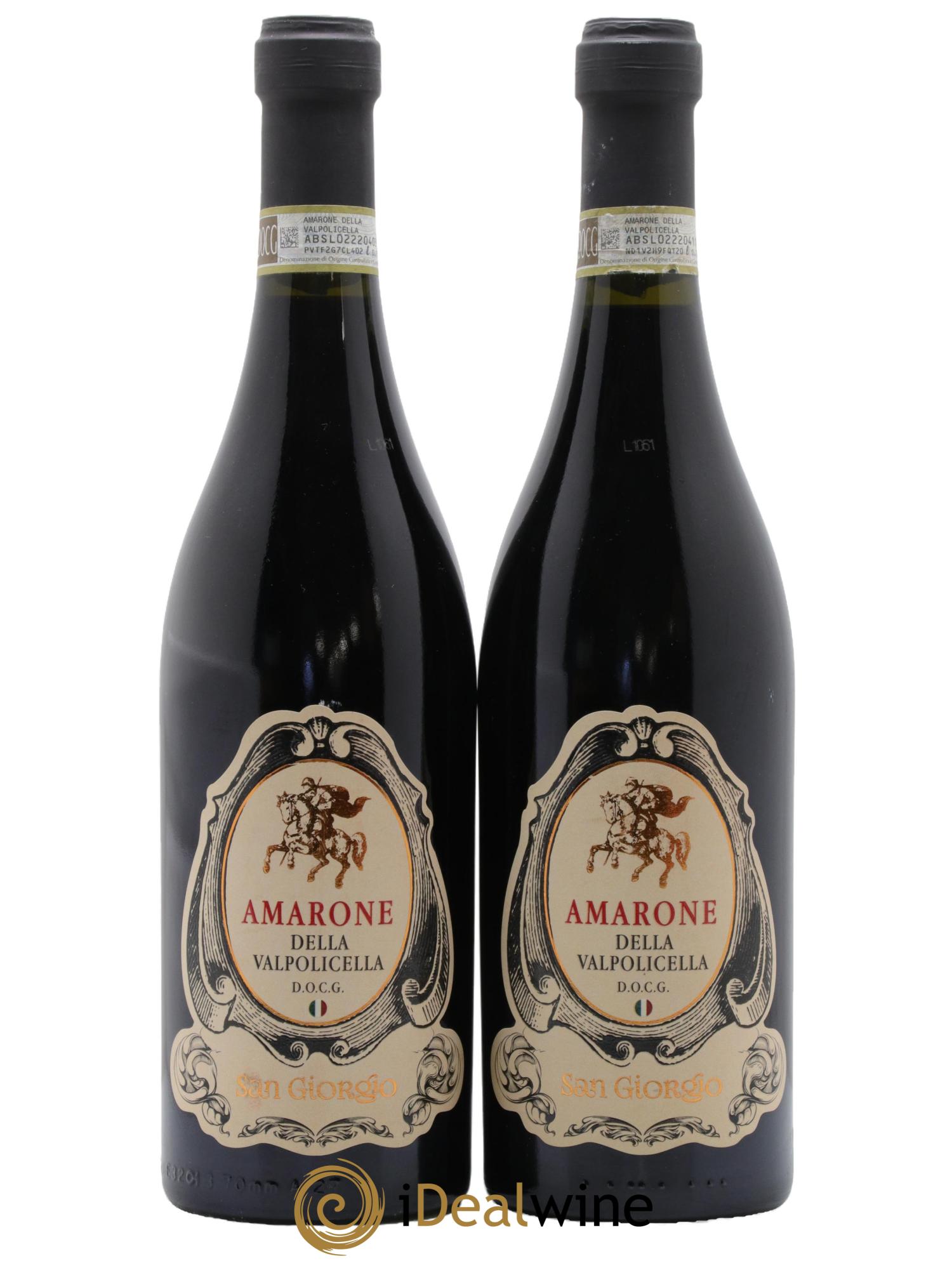 Amarone della Valpolicella DOC San Giorgio 2017 - Lot of 2 bottles - 0