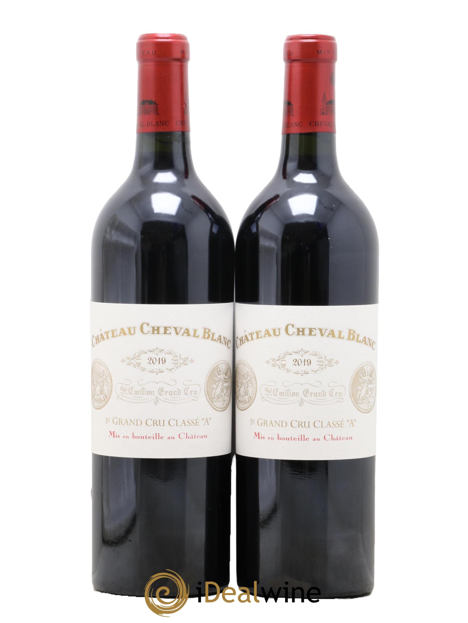 Château Cheval Blanc 1er Grand Cru Classé A 2019 - Lot de 2 bouteilles - 0