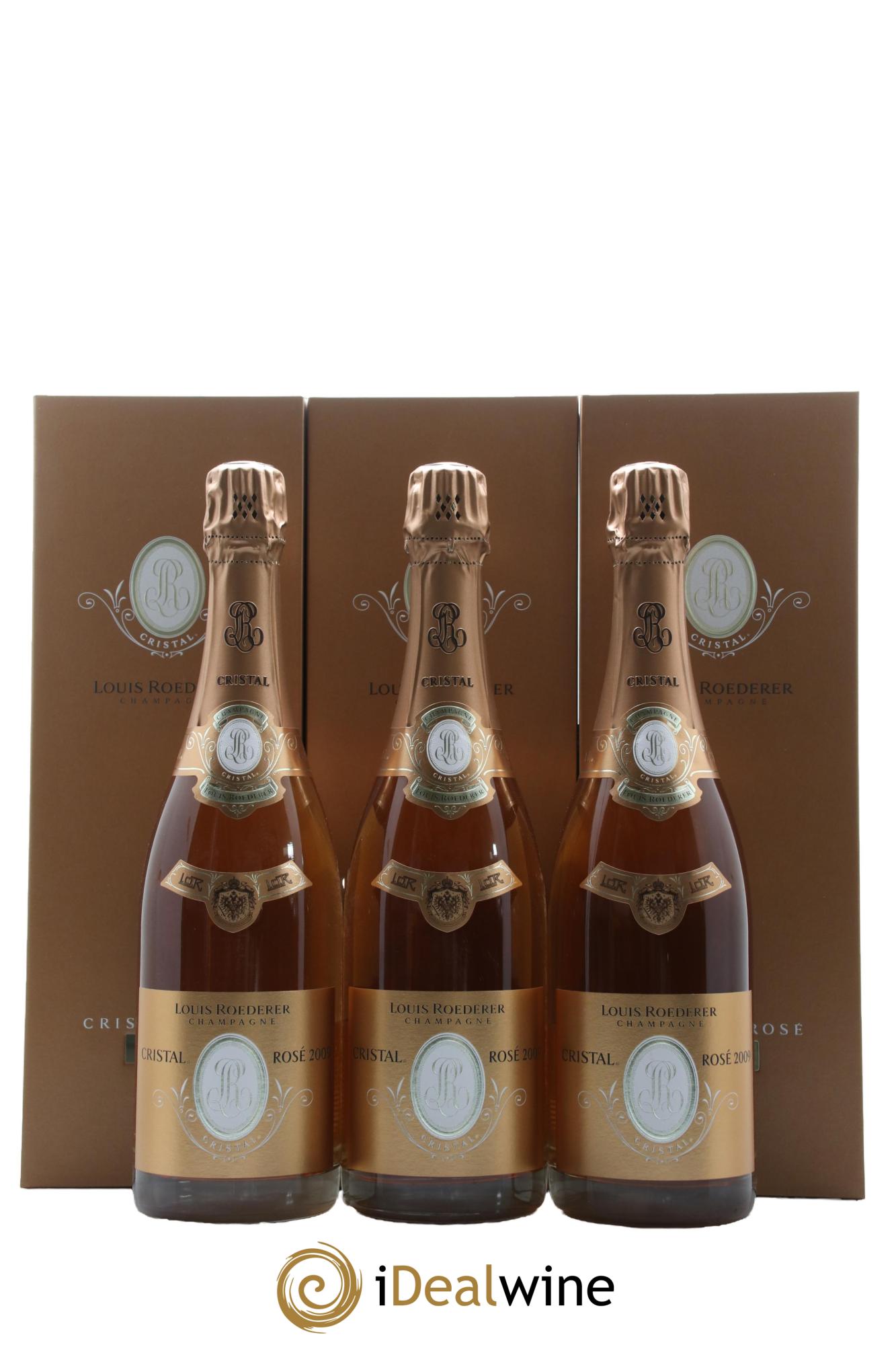 Cristal Louis Roederer 2009 - Lot de 3 bouteilles - 0