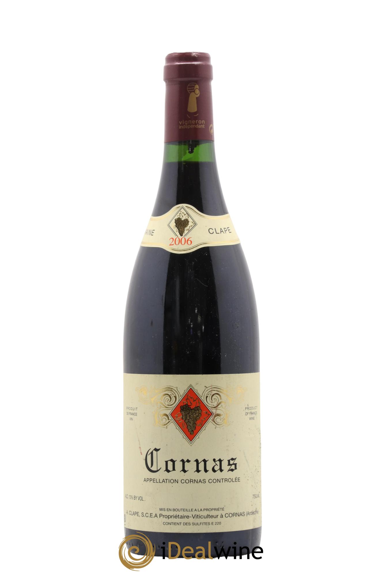 Cornas Auguste Clape  2006 - Posten von 1 Flasche - 0